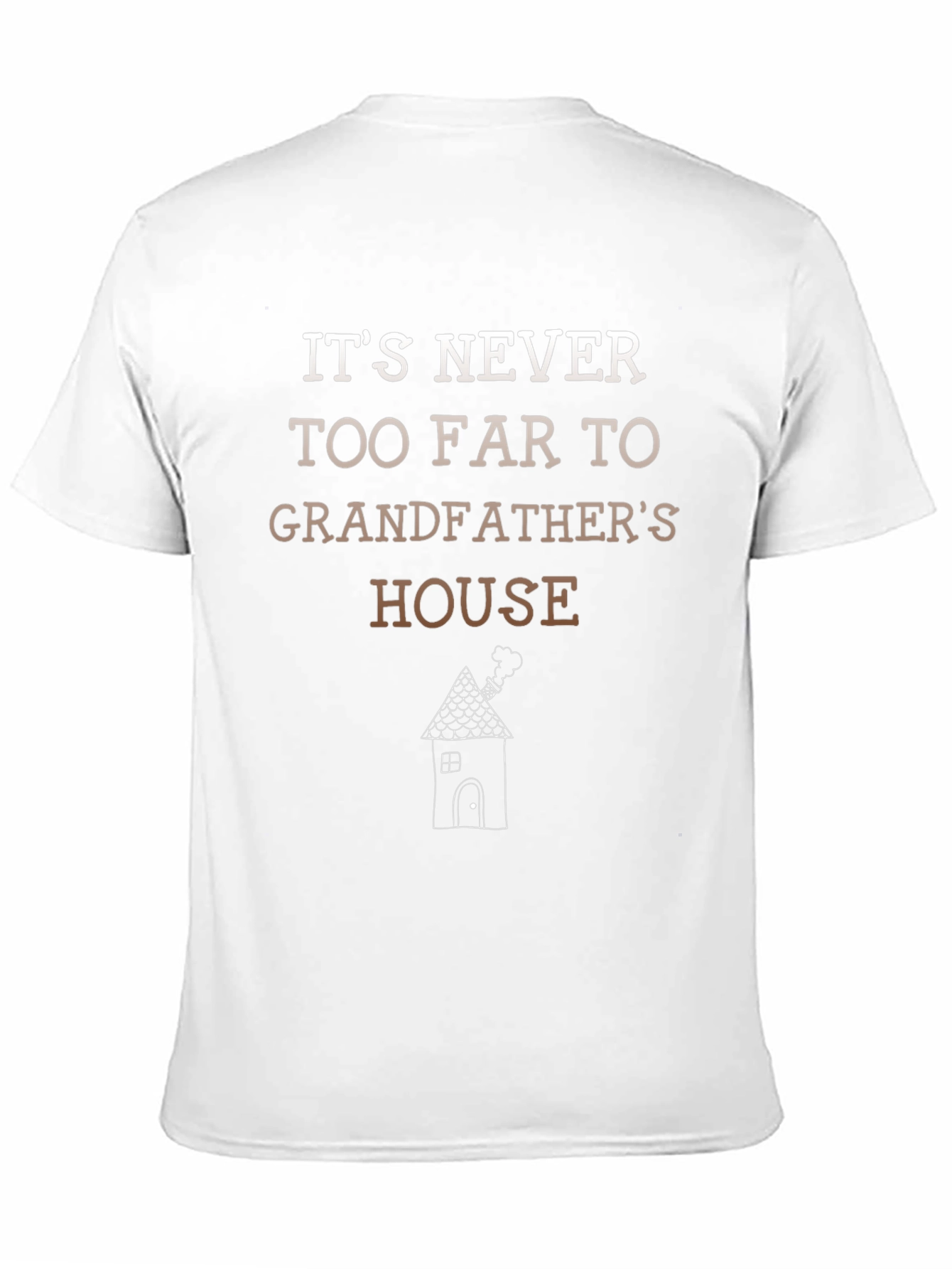 Black Grandfather's House T-Shirt view 11