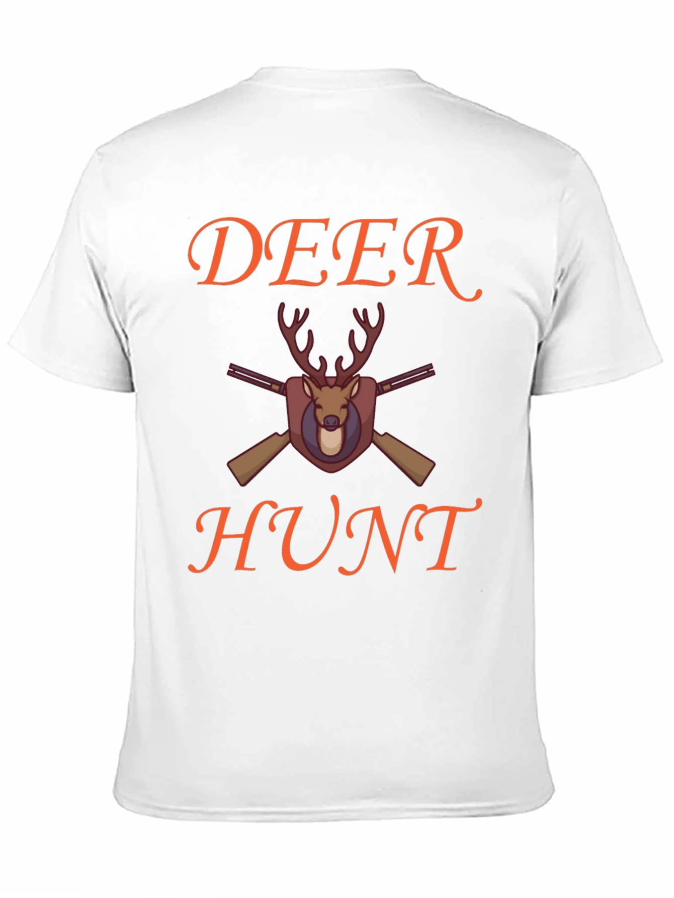 Black Deer Hunt T-Shirt - Black - Hunting Graphic Tee view 11