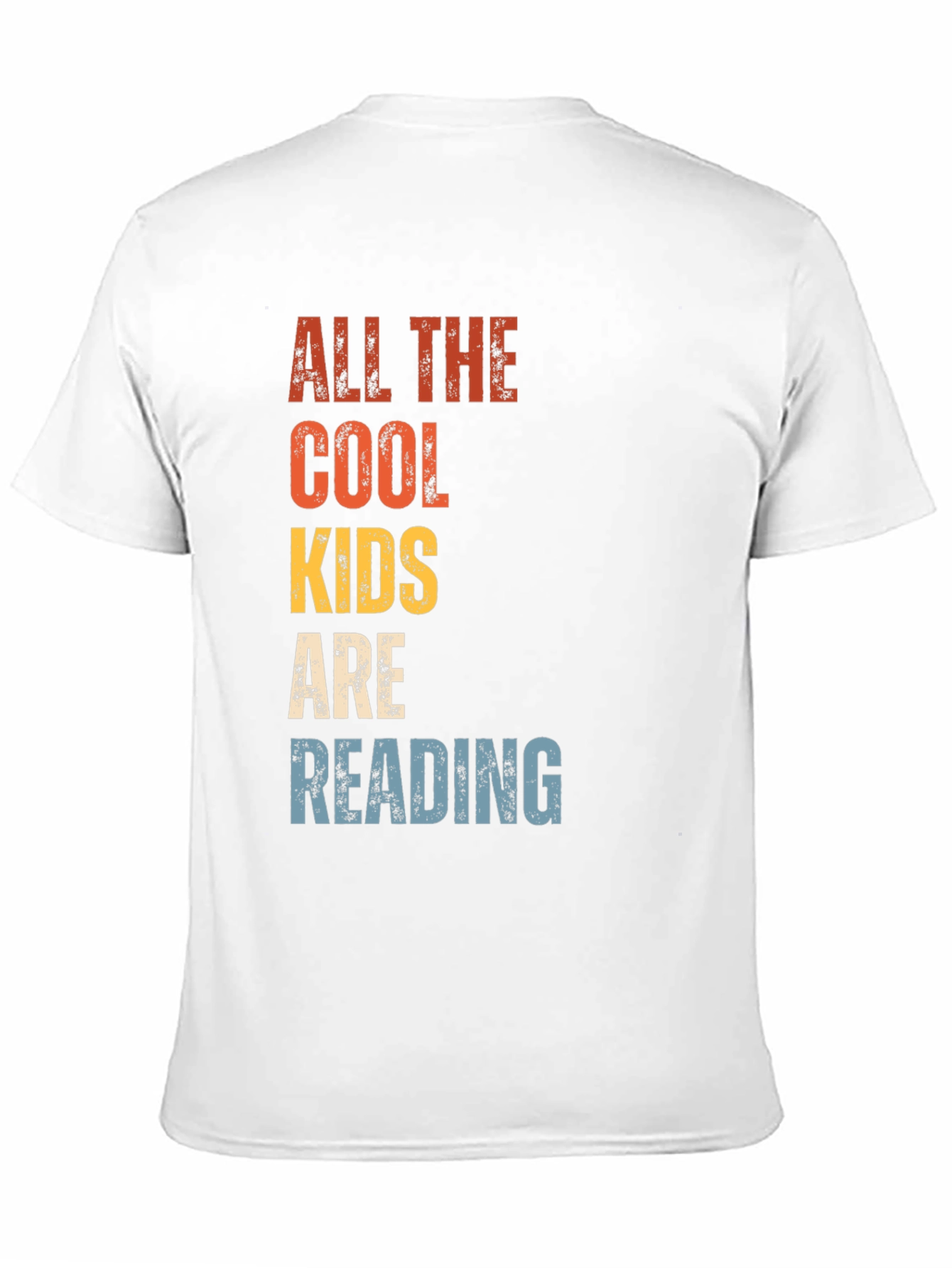 Black Cool Kids Reading T-Shirt - Retro Style view 11