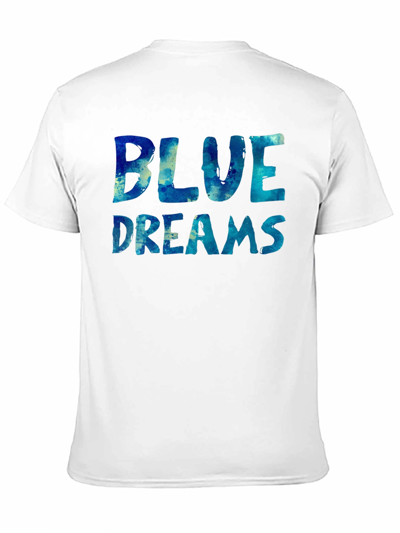 Black Blue Dreams Graphic T-Shirt view 11