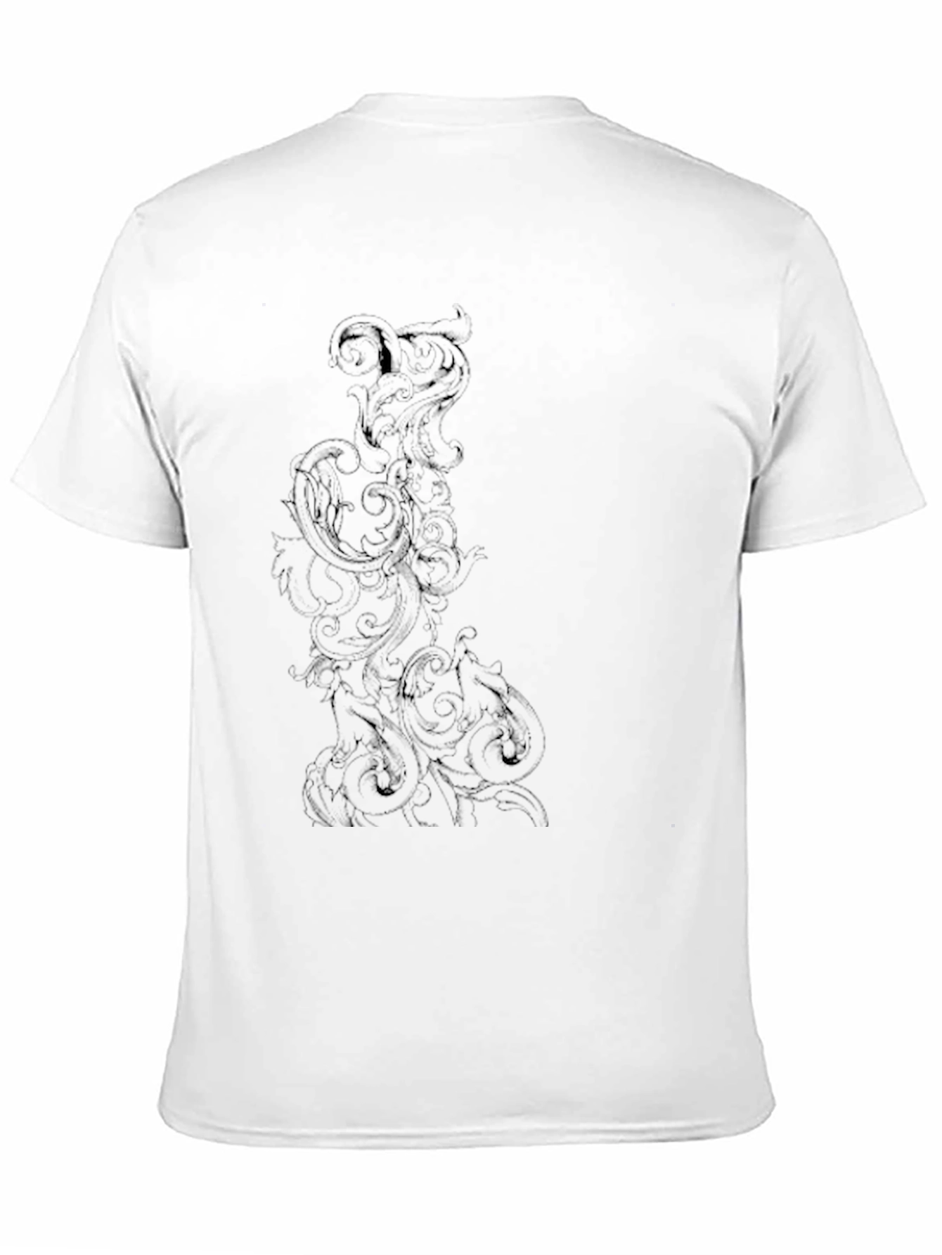 Black Black Graphic Tee - Modern Style view 11