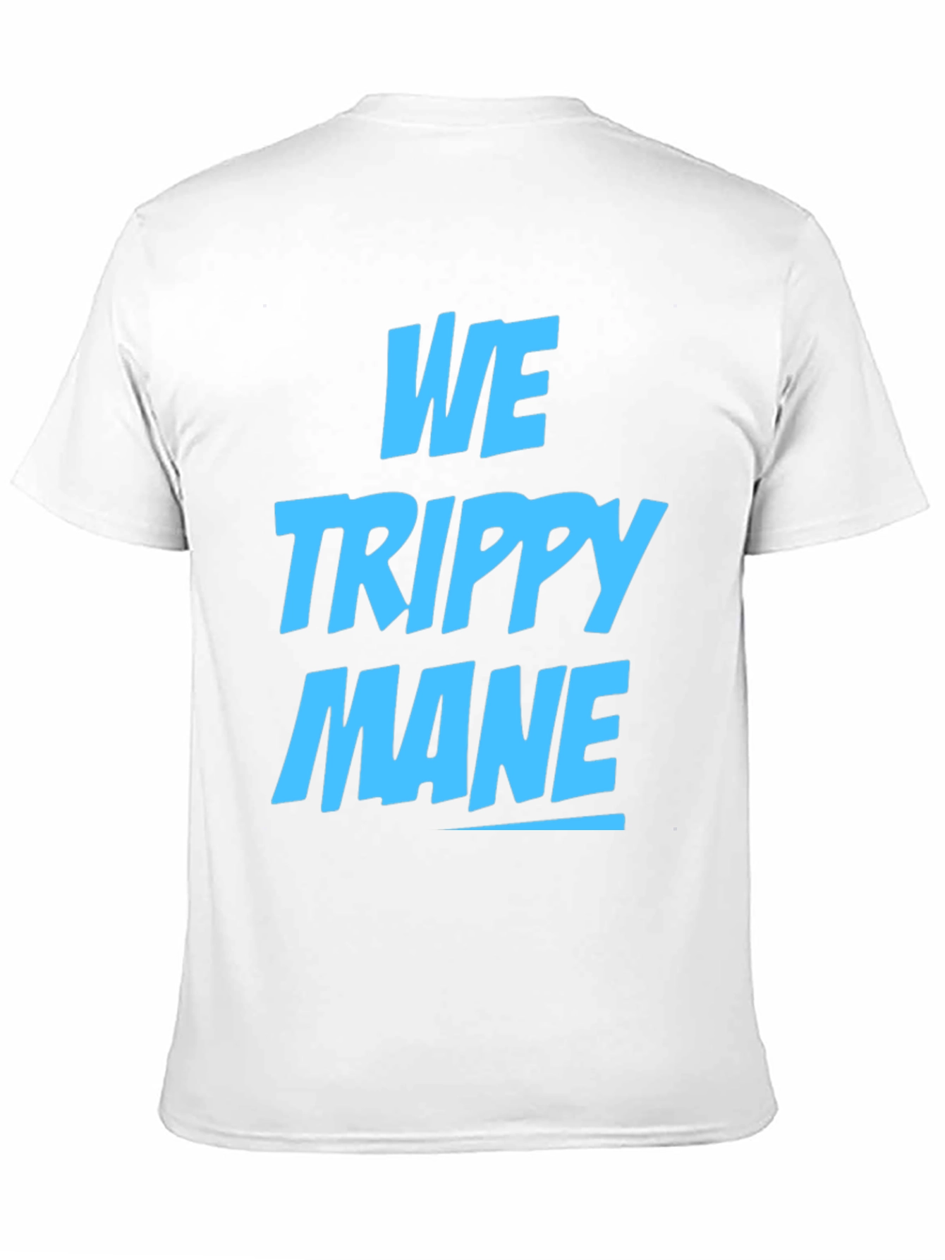 Black We Trippy Mane Graphic Tee - Cool Casual Wear view 11