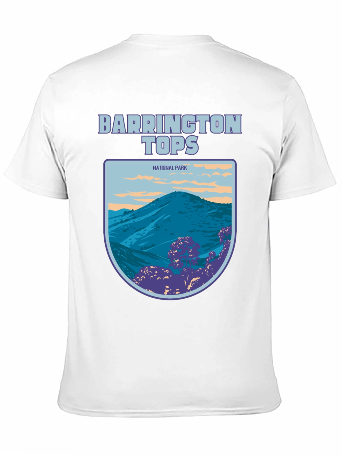 Black Barrington Tops National Park Graphic Tee view 11