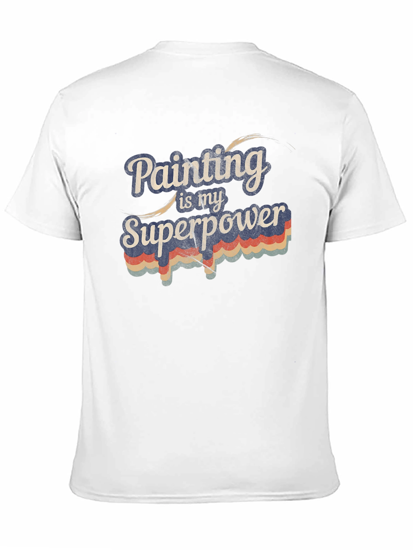 Black Painting is my Superpower Graphic Tee view 11