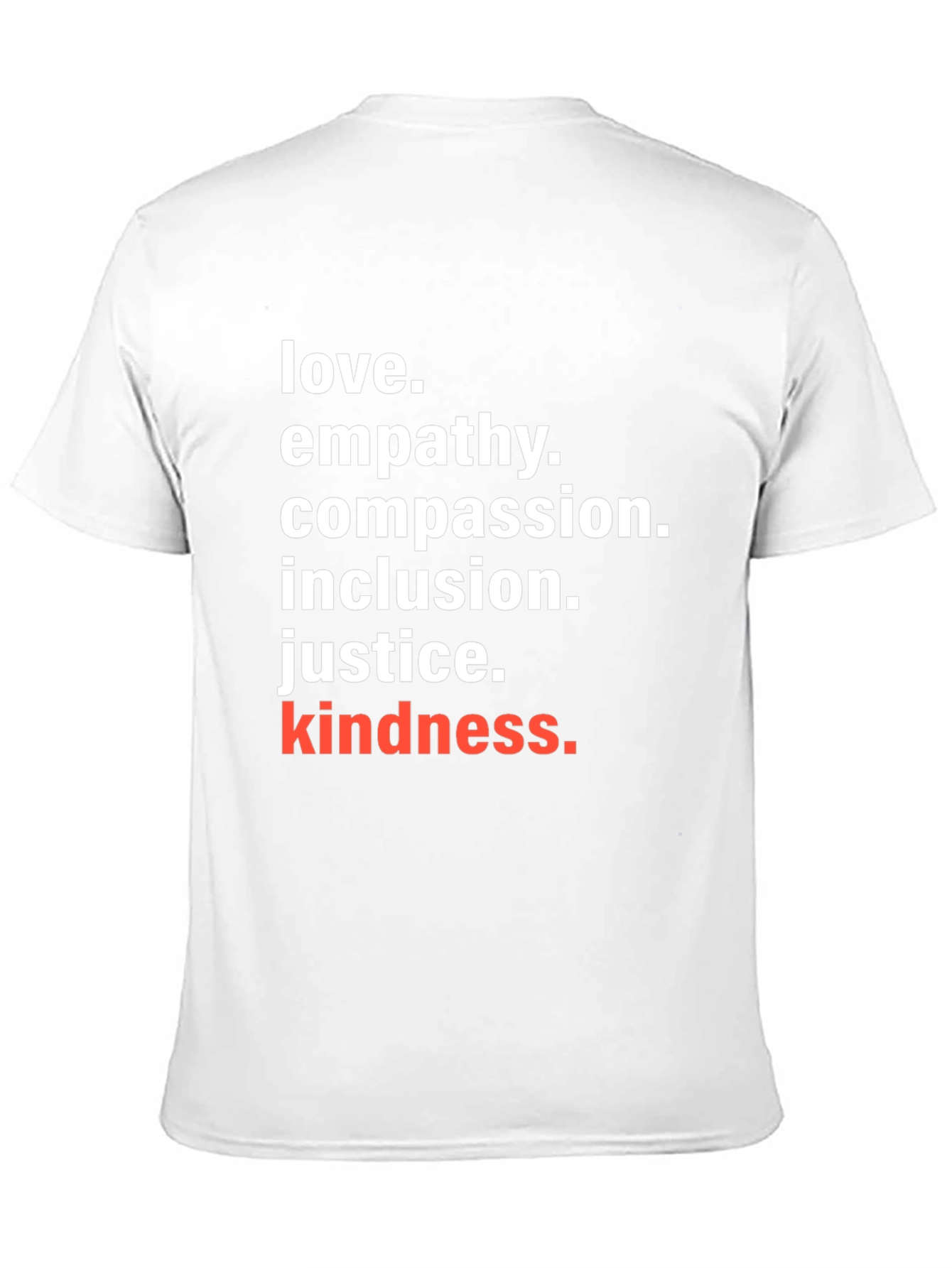 Black Love, Empathy, Compassion T-Shirt - Kindness Matters view 11