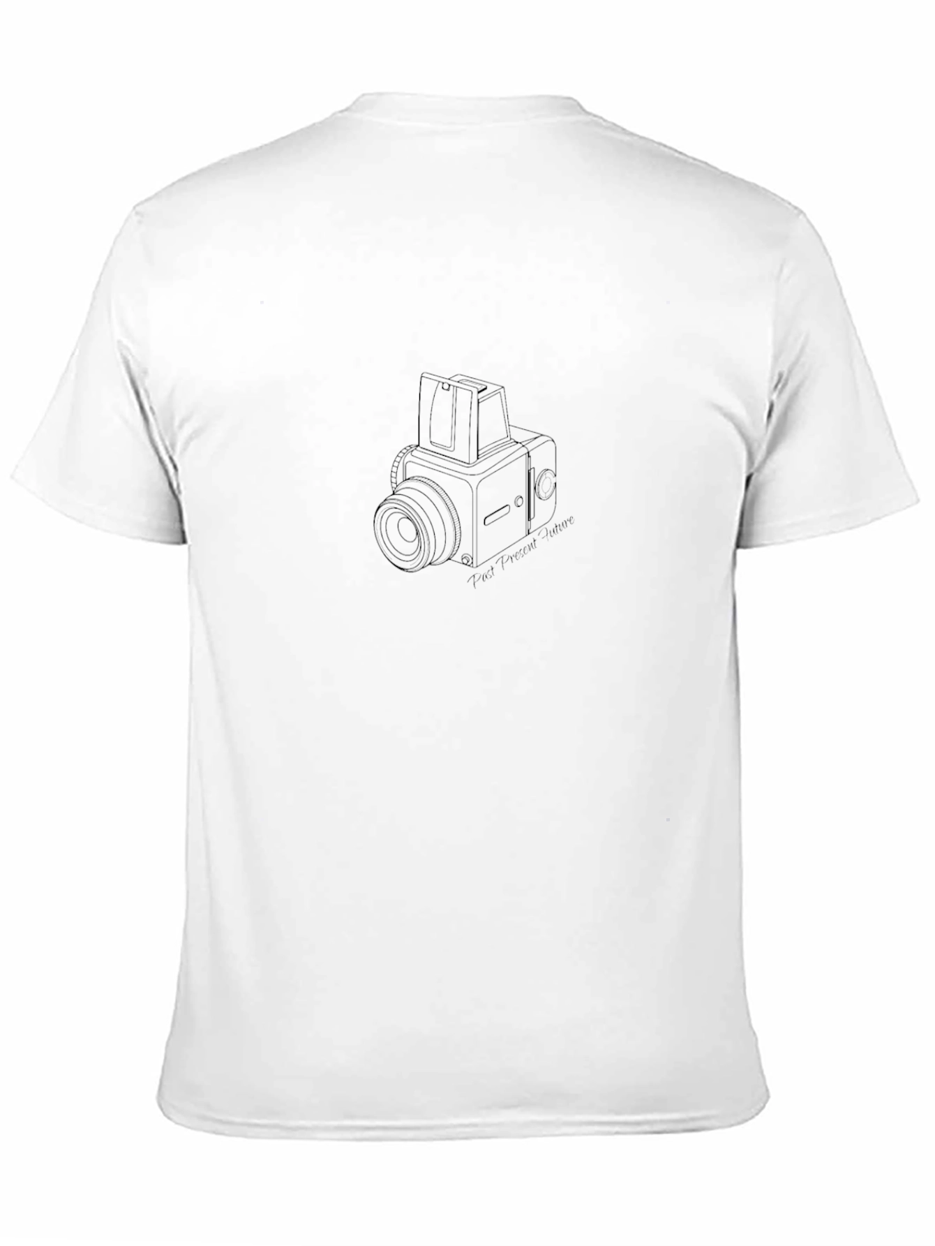 Black Retro Camera Graphic T-Shirt - Cool Photographer Style view 11