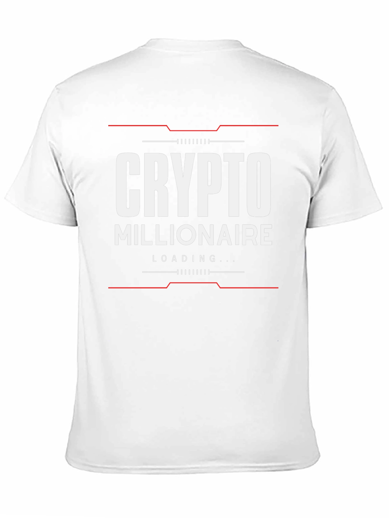 Black Crypto Millionaire Loading T-Shirt - Black view 11