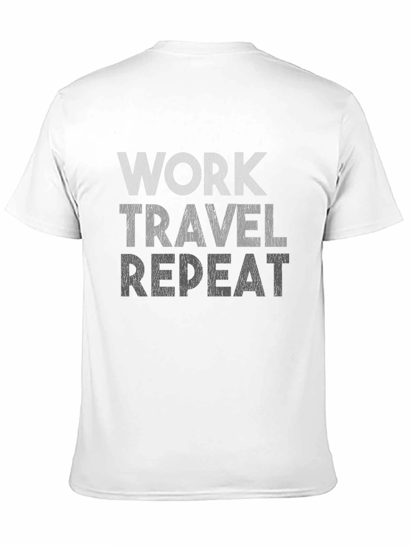 Black Work Travel Repeat Graphic Tee view 11