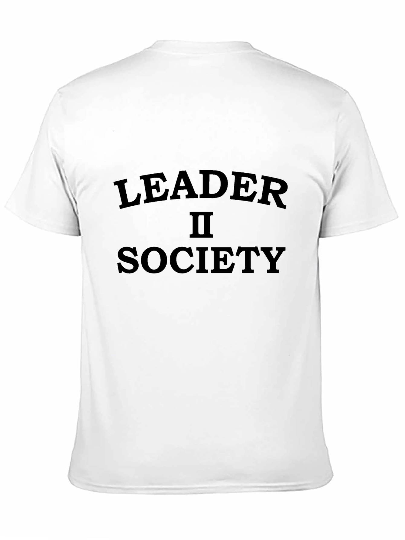 Black Leader II Society Black T-Shirt view 11