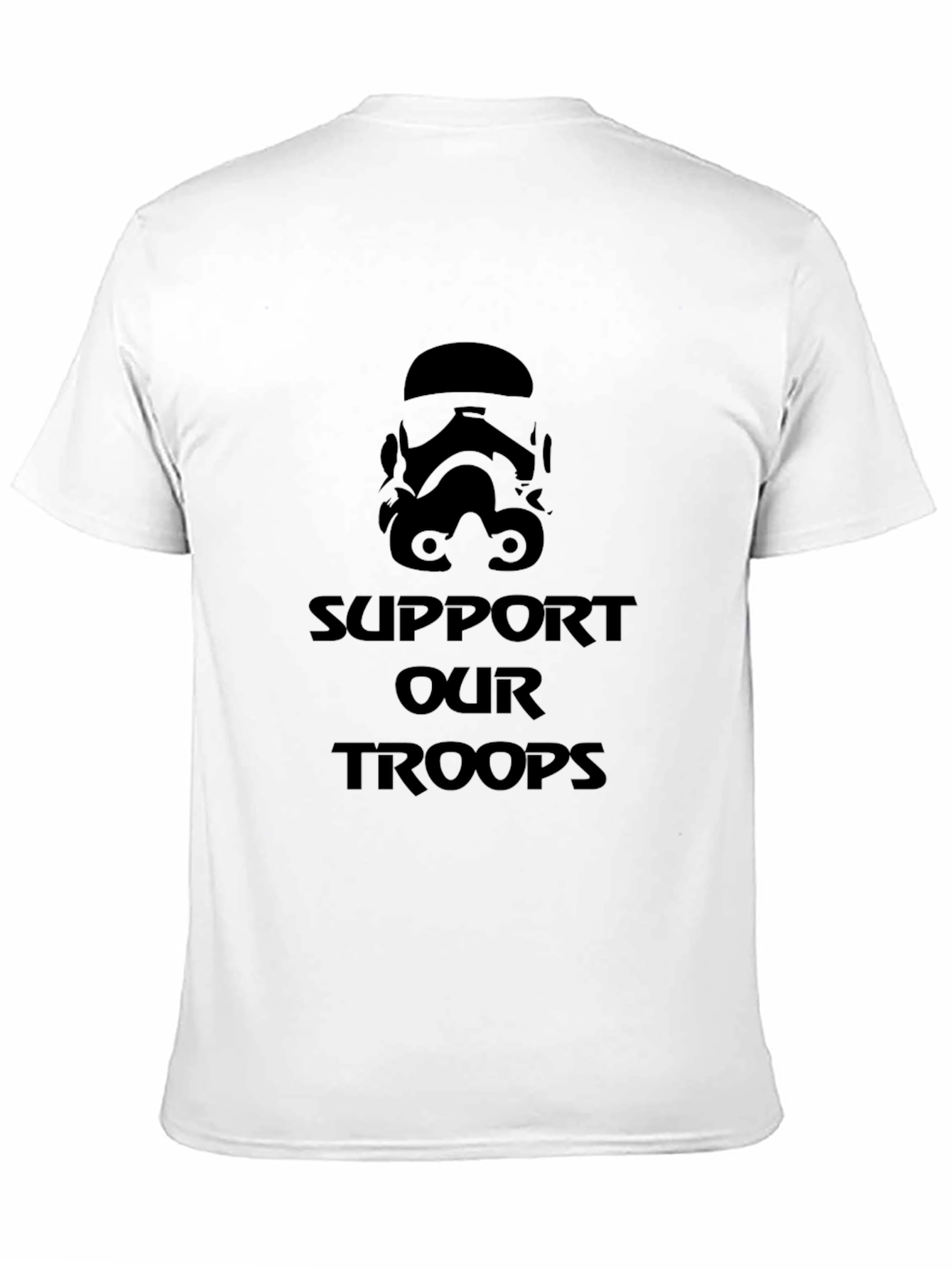 Black Stormtrooper Support T-Shirt view 11