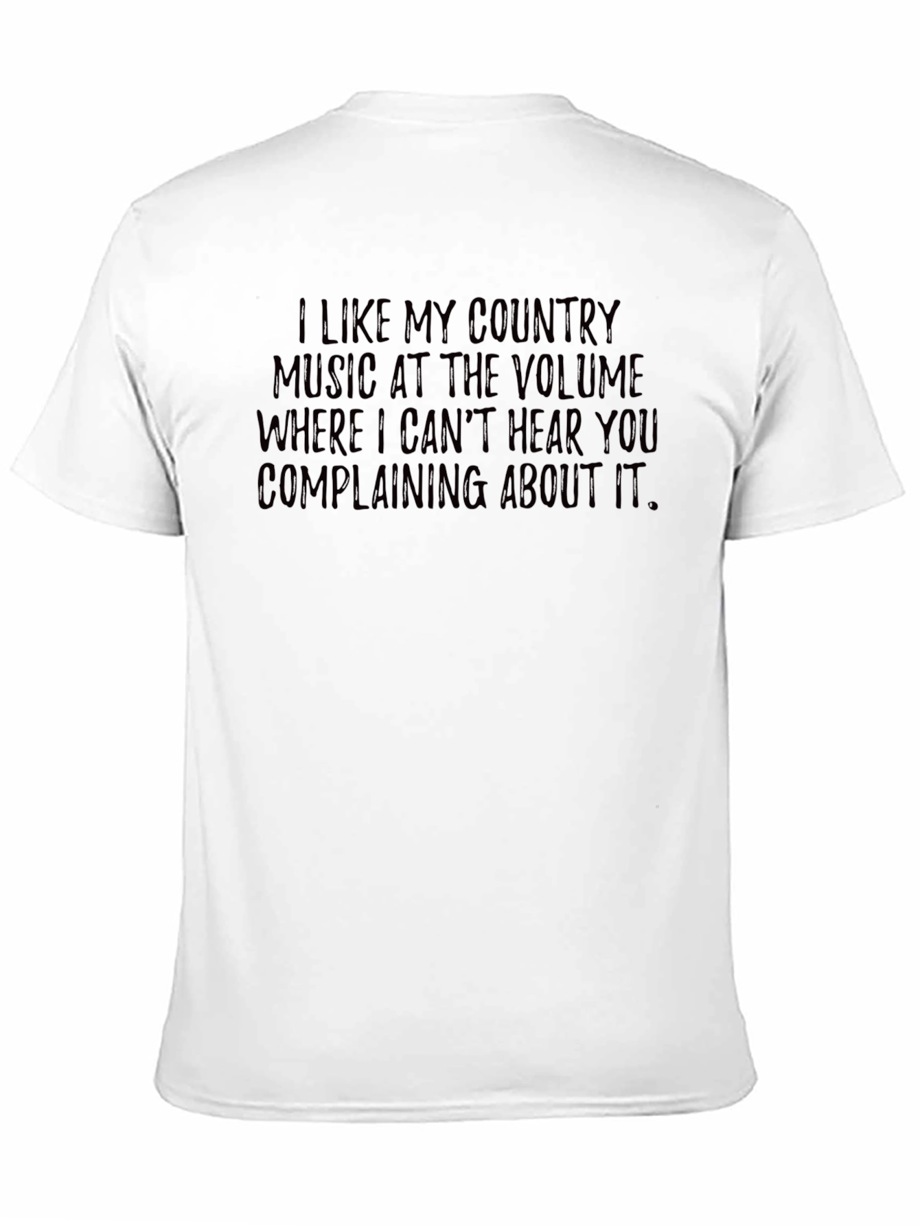 Black Country Music Lover Tee - Can't Hear You Complaining view 11