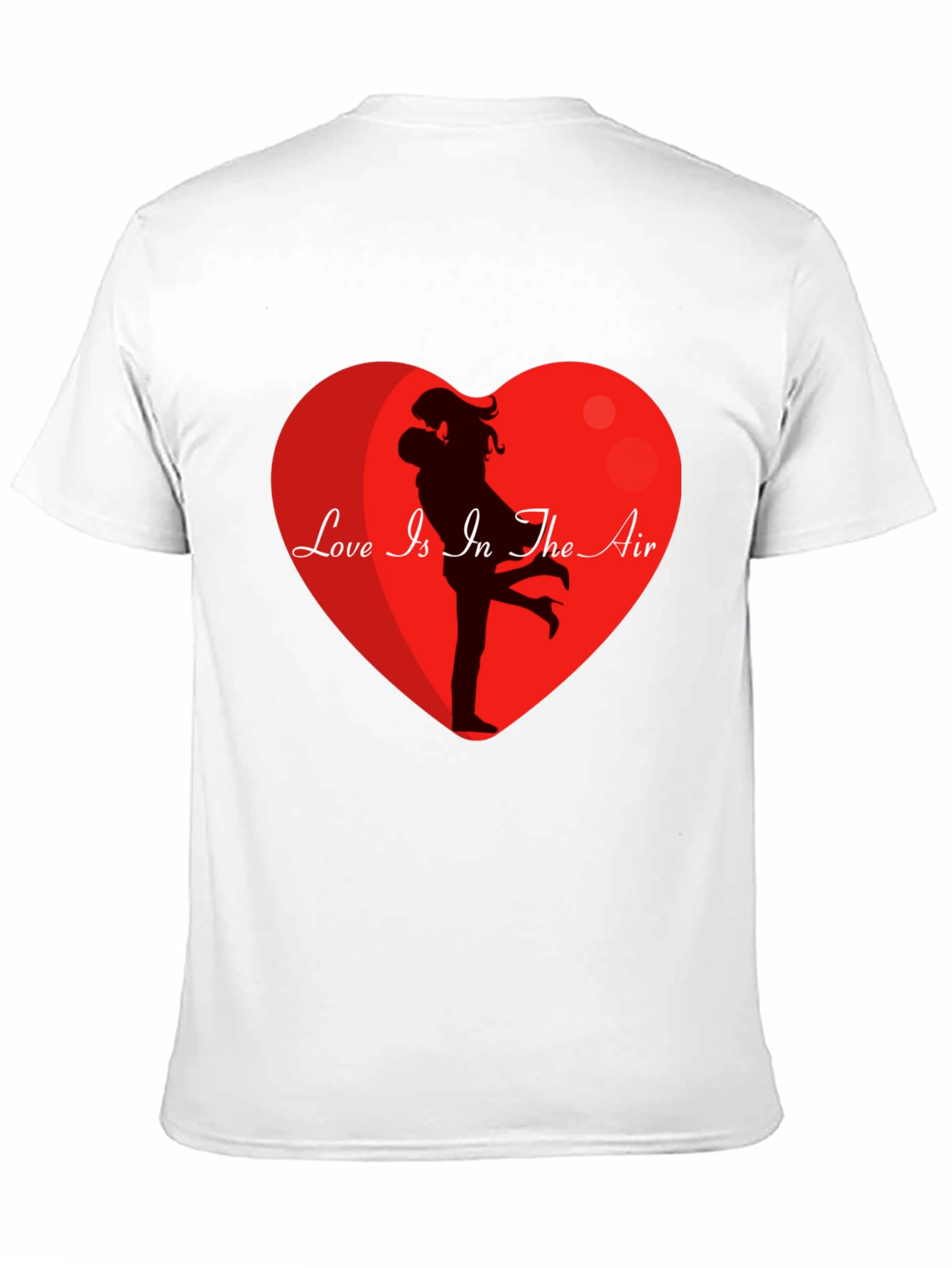 Black Love Is In The Air Graphic T-Shirt view 11