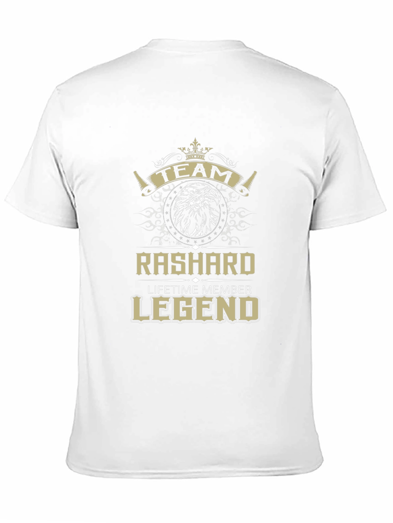 Black Rashard Lifetime Member Legend T-Shirt view 11