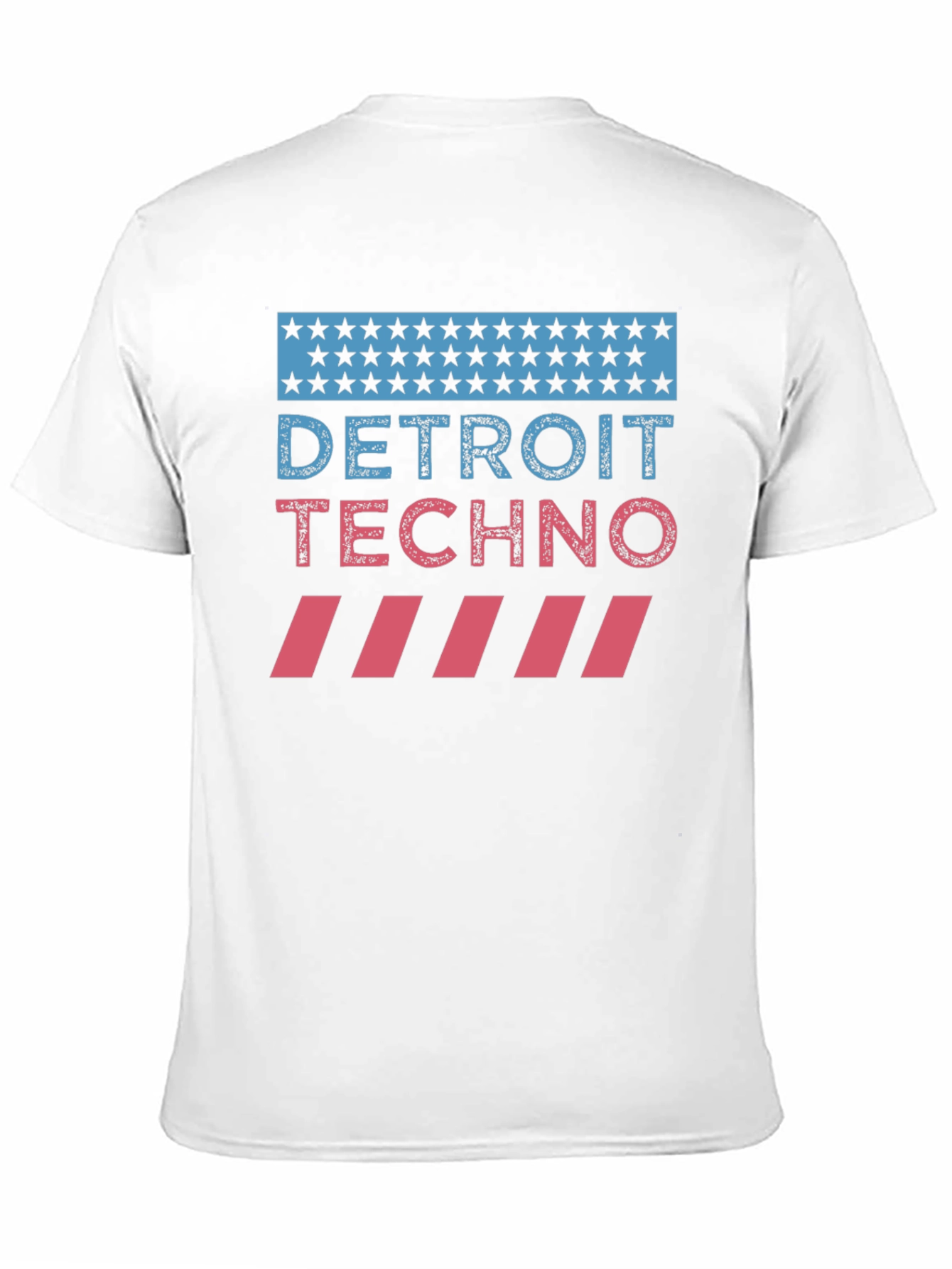 Black Detroit Techno Graphic T-Shirt - Music Lover Tee view 11
