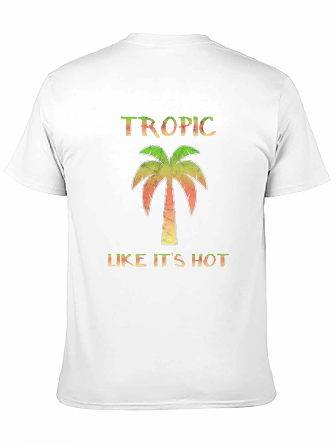 Black Tropic Like It's Hot Black T-Shirt view 11