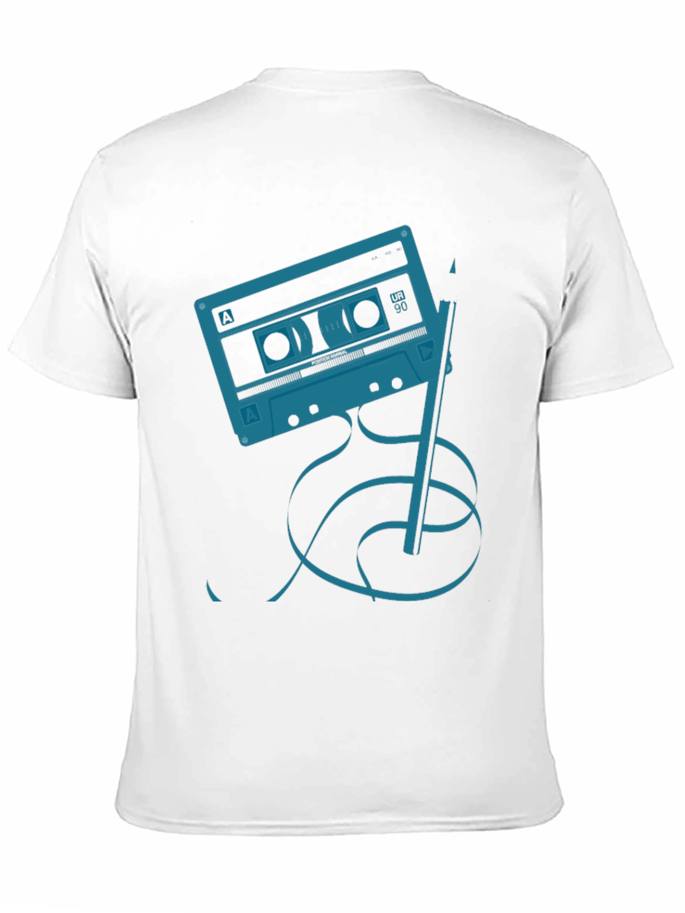 Black Retro Mixtape Graphic Tee view 11