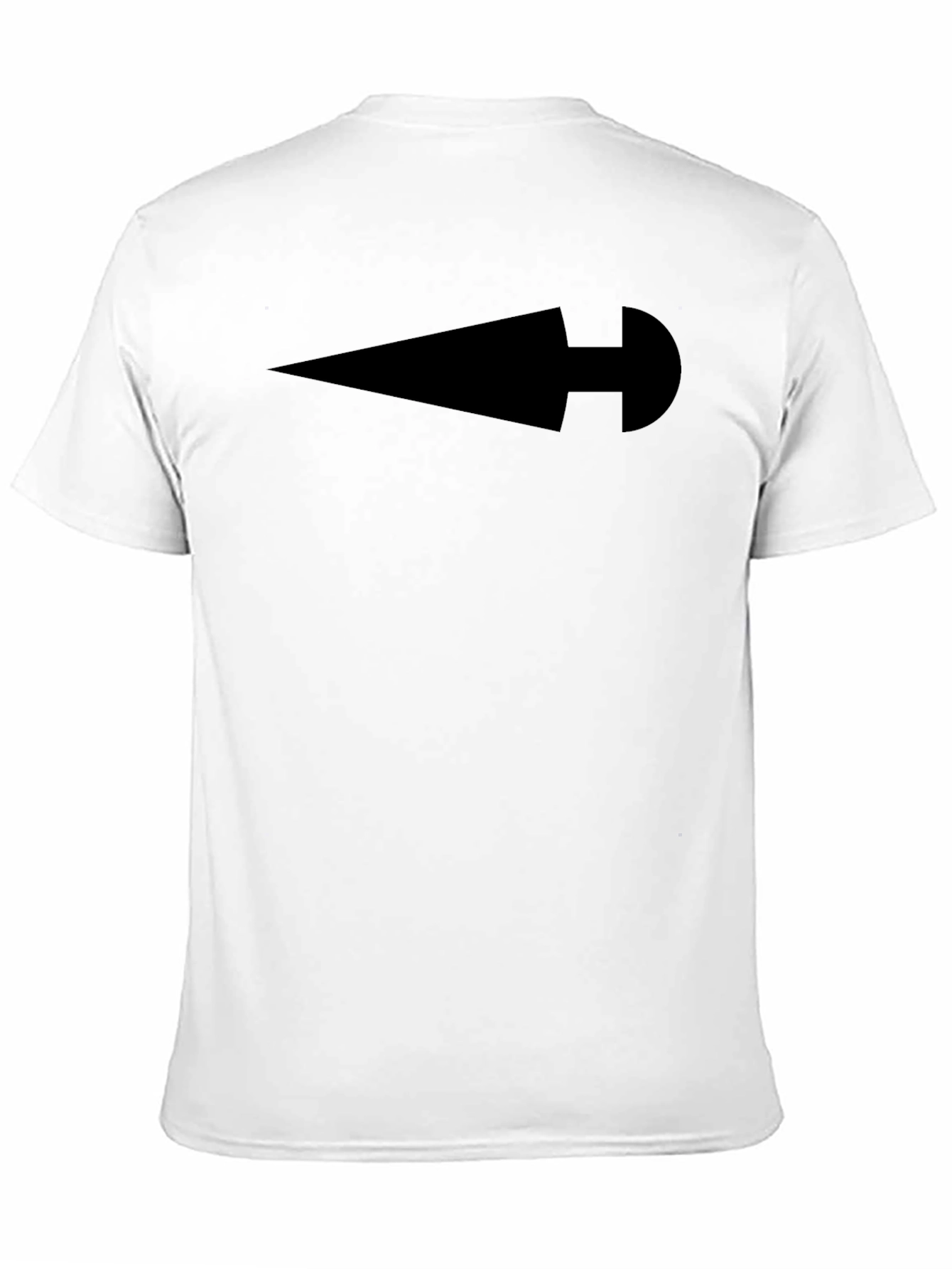 Black Arrow Graphic Black Tee - Casual Style view 11