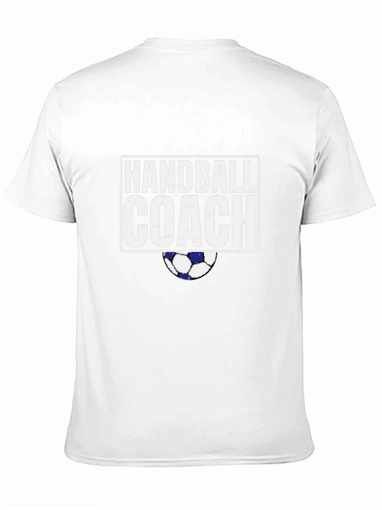 Black Handball Coach T-Shirt - Sports Team Instructor Tee view 11