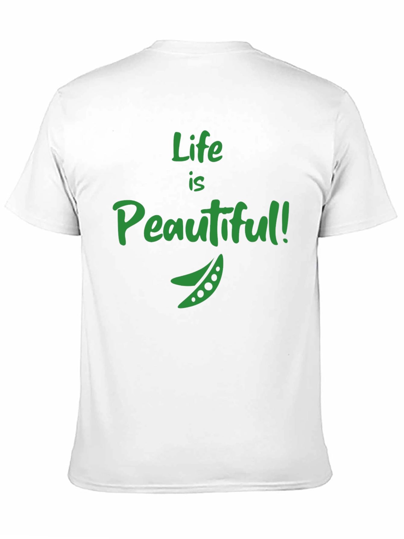 Black Life is Peautiful T-Shirt - Funny Vegan Tee view 11