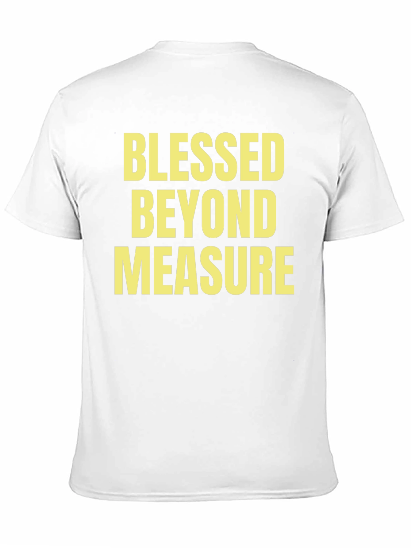Black Blessed Beyond Measure Graphic T-Shirt view 11