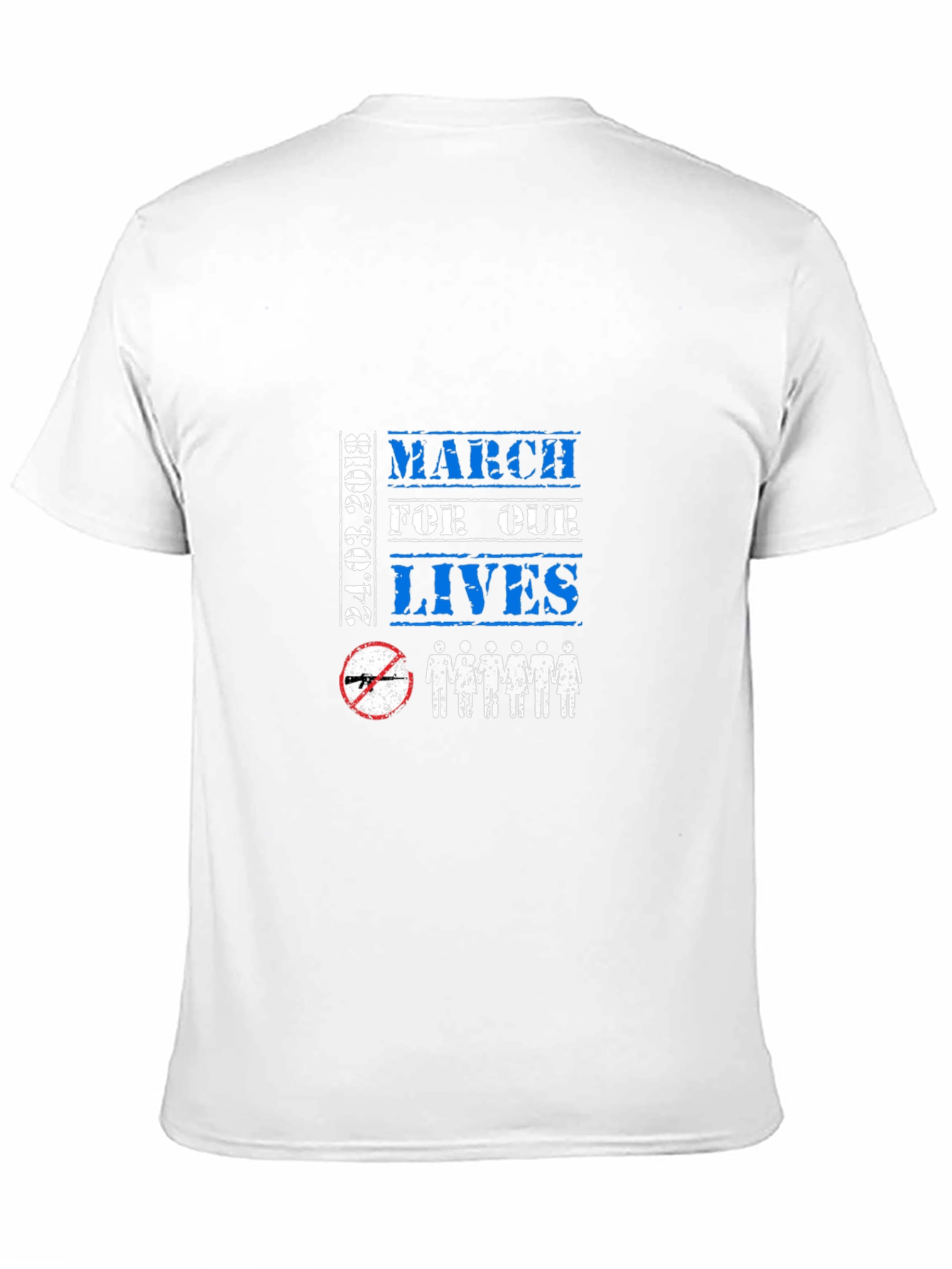 Black March For Our Lives T-Shirt view 11