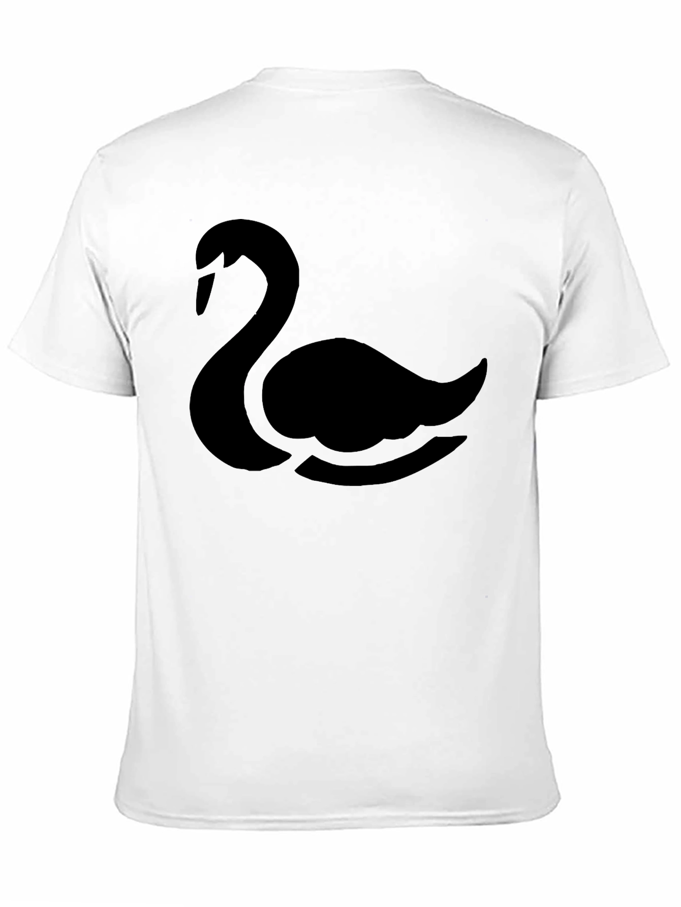 Black Black Swan Graphic Tee - Mens Stylish Casual Shirt view 11