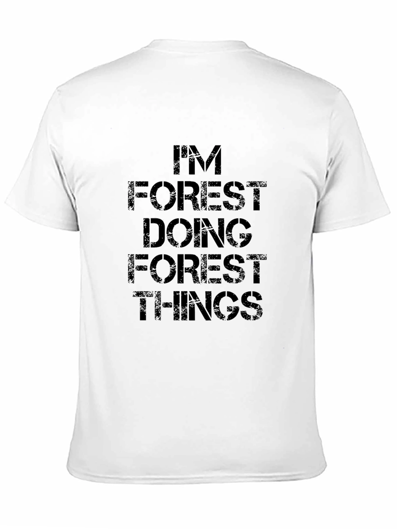 Black I'm Forest Doing Forest Things Graphic Tee view 11