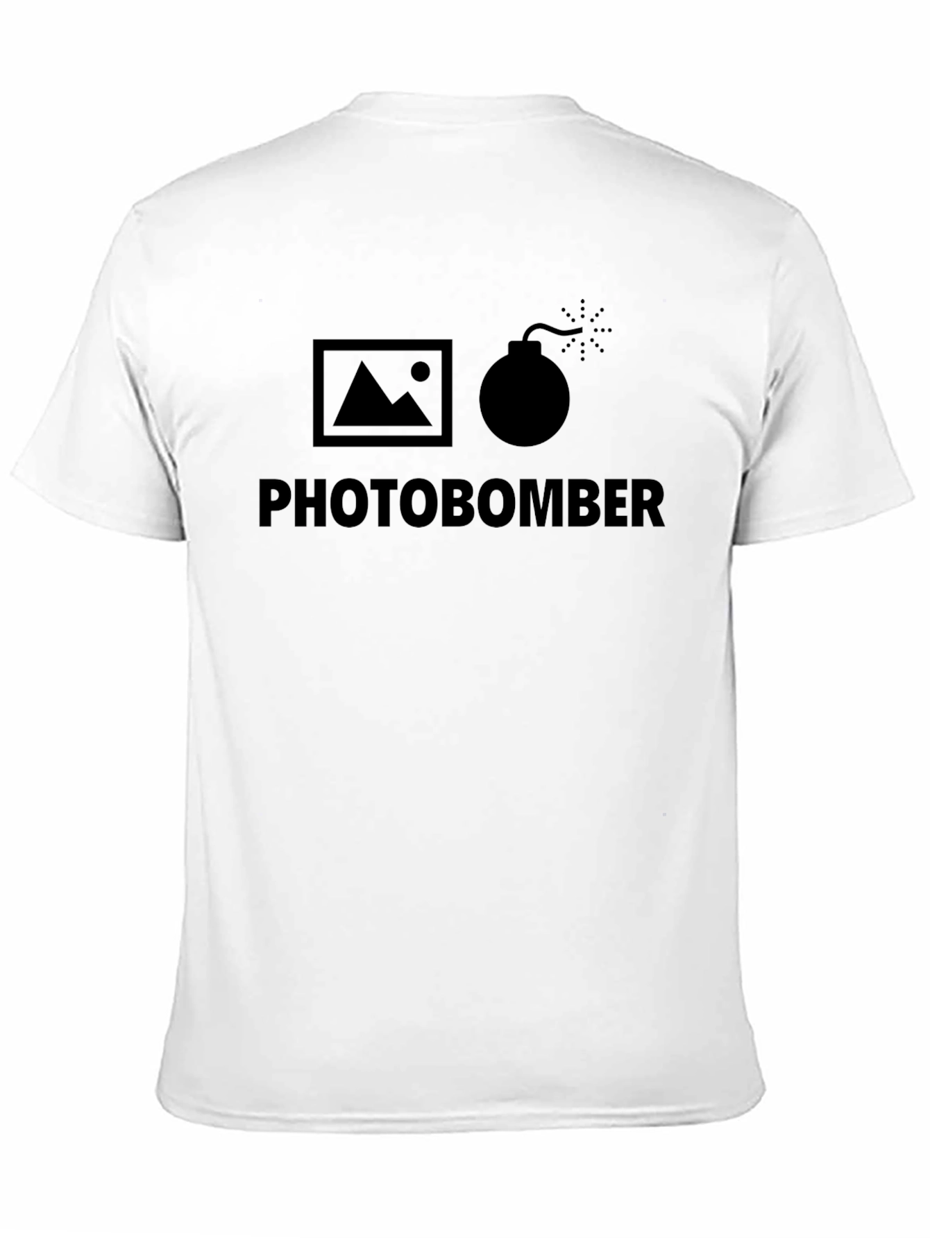 Black Photobomber Graphic T-Shirt - Funny Photography Humor Tee view 11
