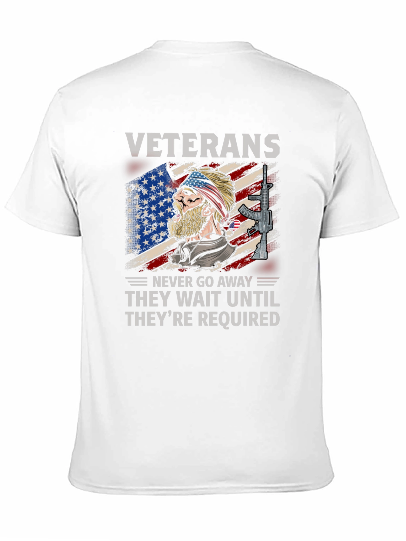 Veterans Never Go Away T-Shirt - 11