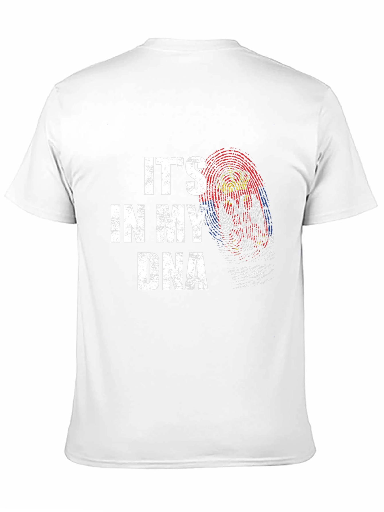 Black It's in My DNA Graphic Tee - Black Cotton T-Shirt view 11