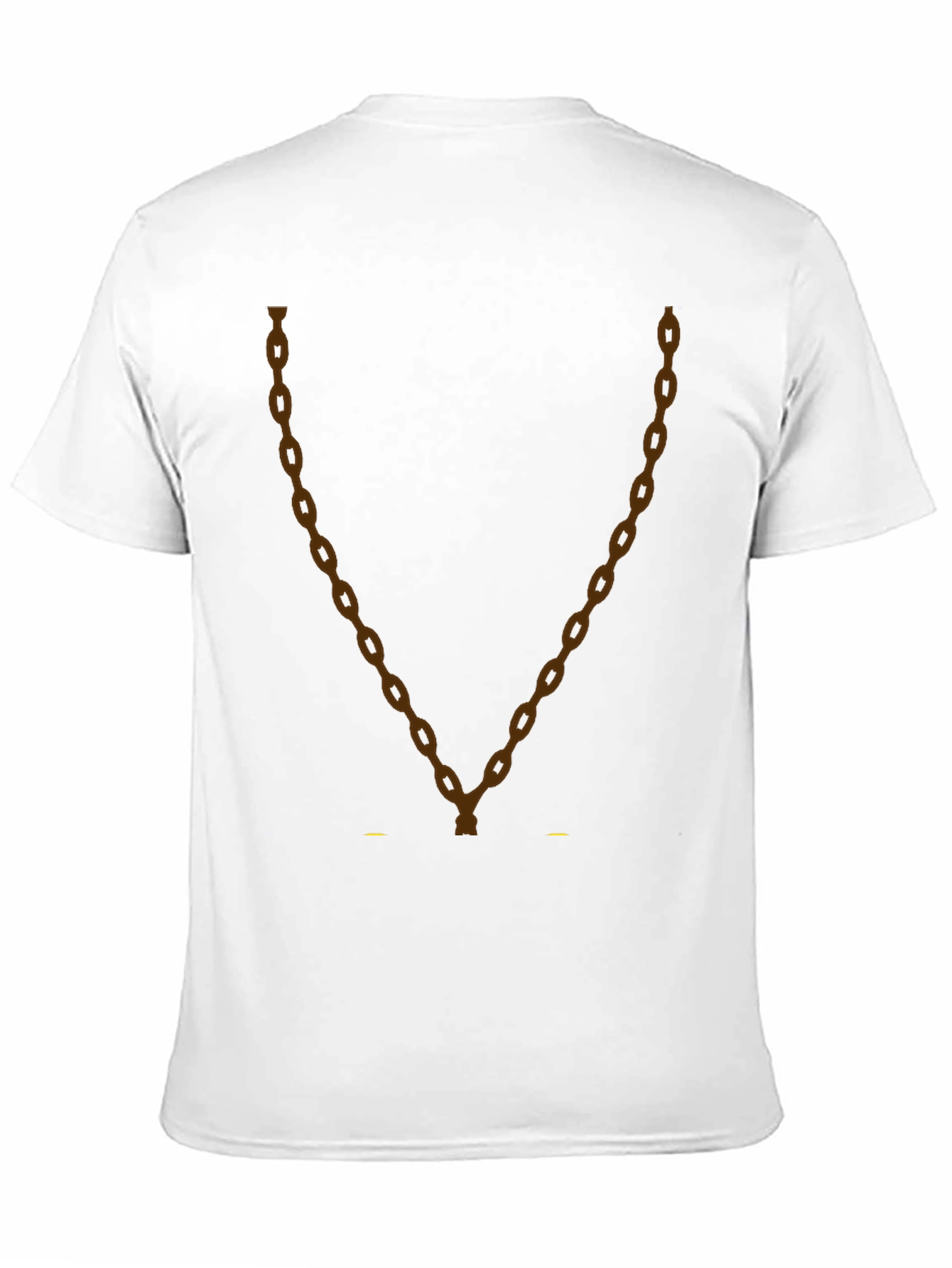 Black Chain Graphic Tee - Men's Black T-Shirt view 11