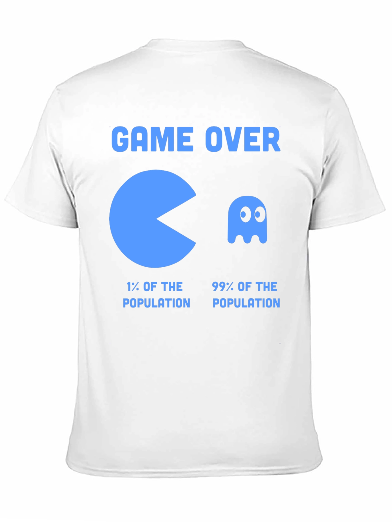 Black Game Over Pac-Man T-Shirt Funny Gamer Tee view 11