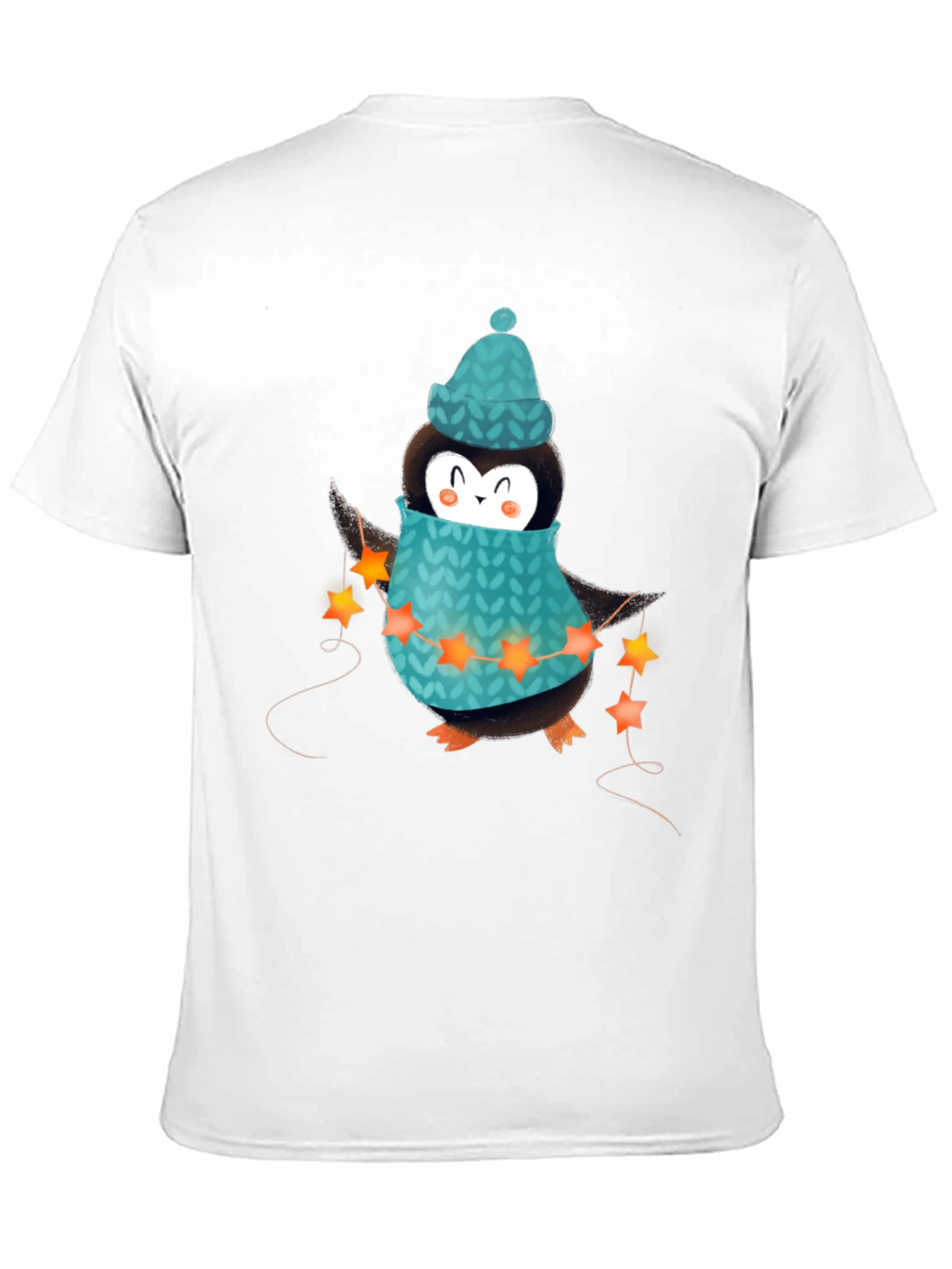 Black Festive Penguin T-Shirt - Holiday Ready! view 11