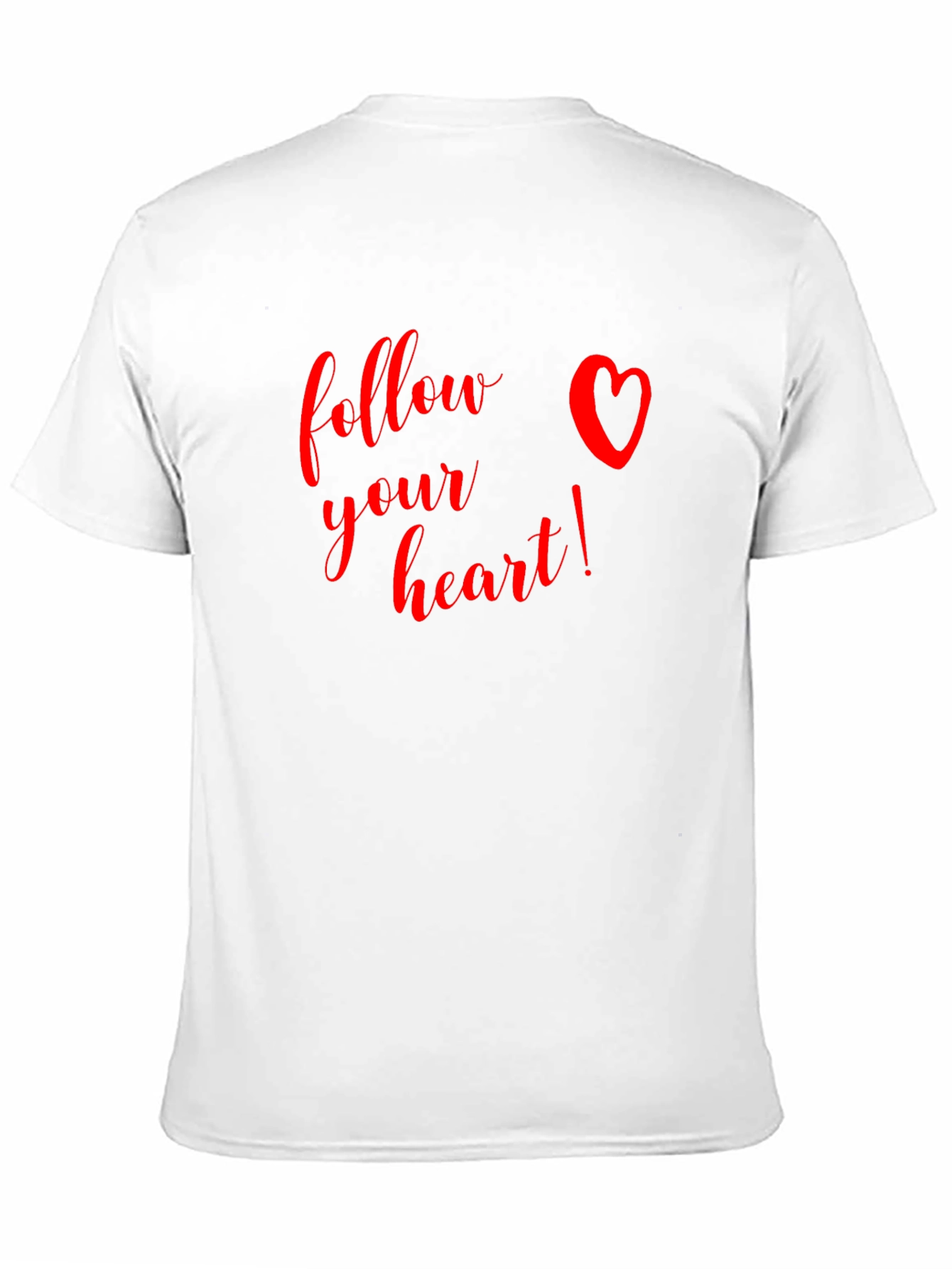 Black Follow Your Heart Graphic Tee - Black view 11
