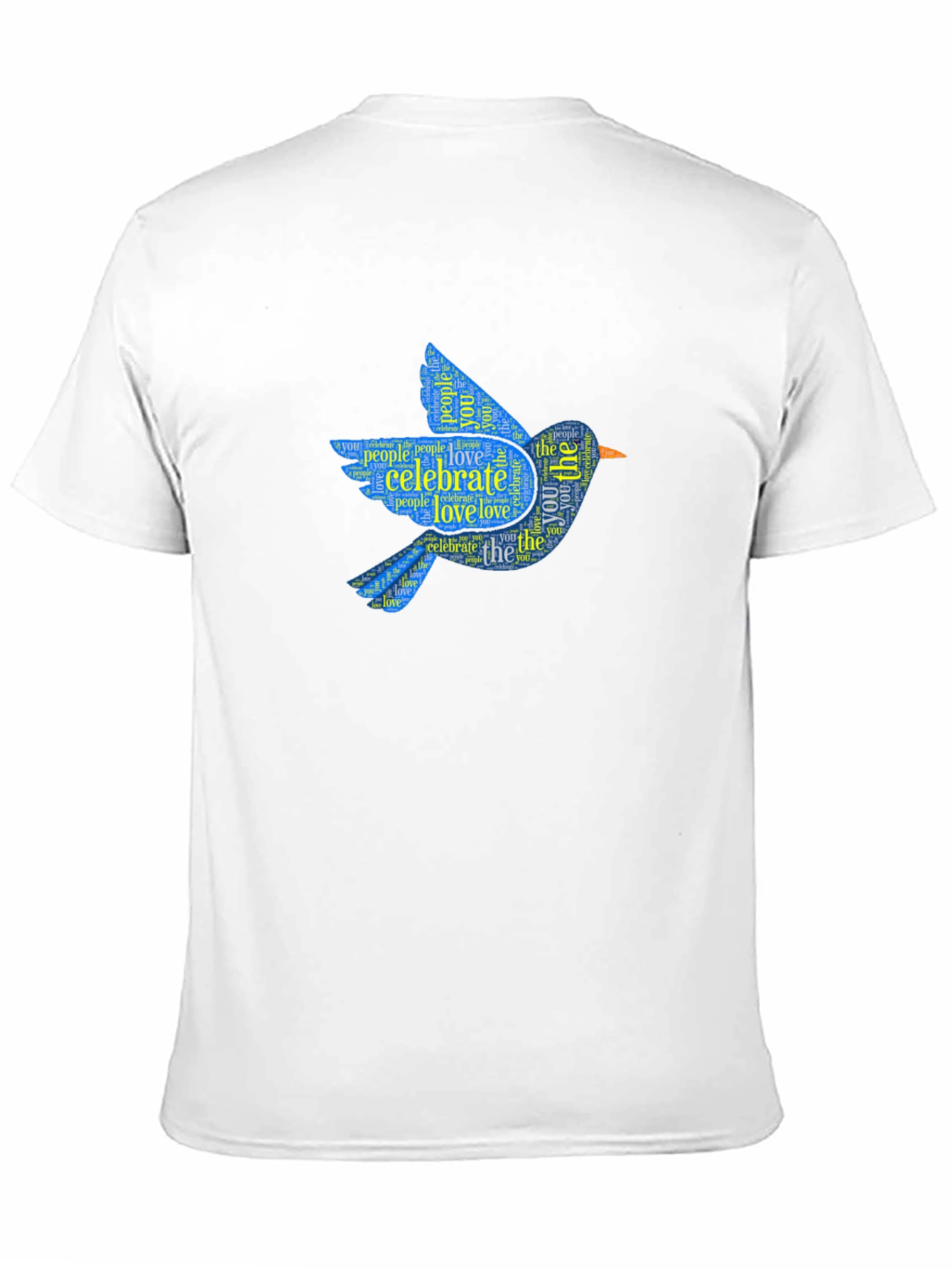 Black Celebrate Love Bluebird Graphic T-Shirt view 11