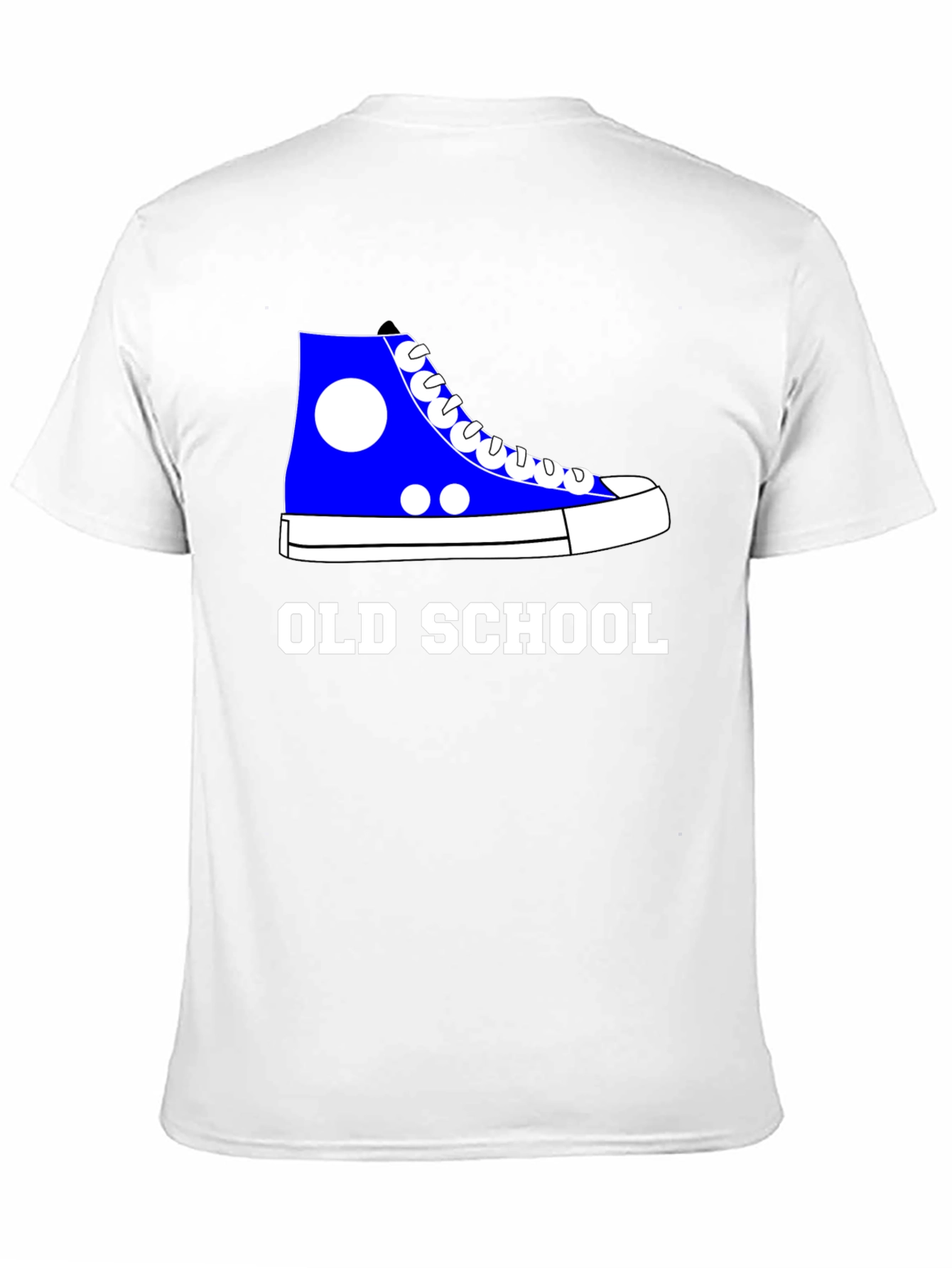 Black Old School Sneaker Graphic Tee - Classic Cool view 11