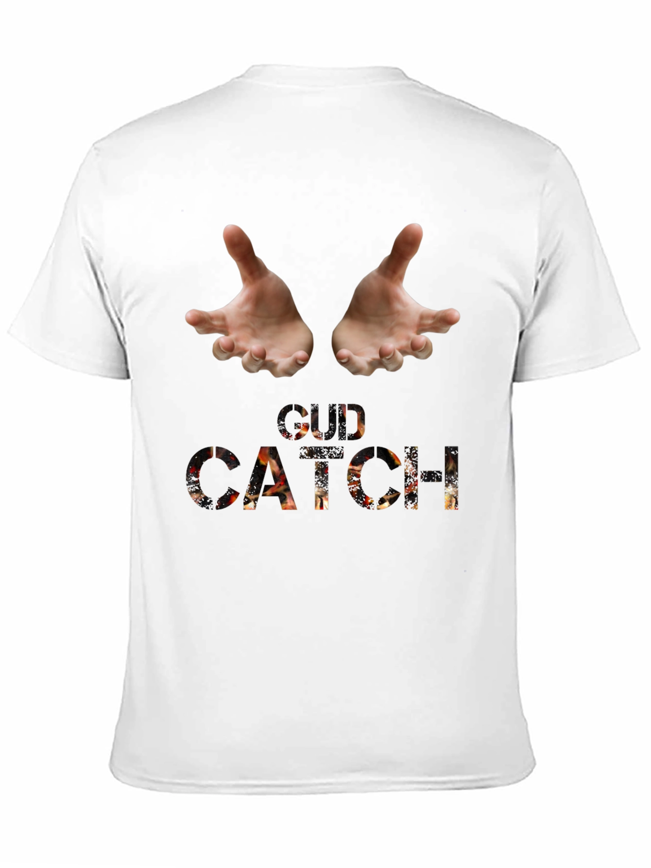 Black Catch Graphic Tee - Black Cotton Blend view 11