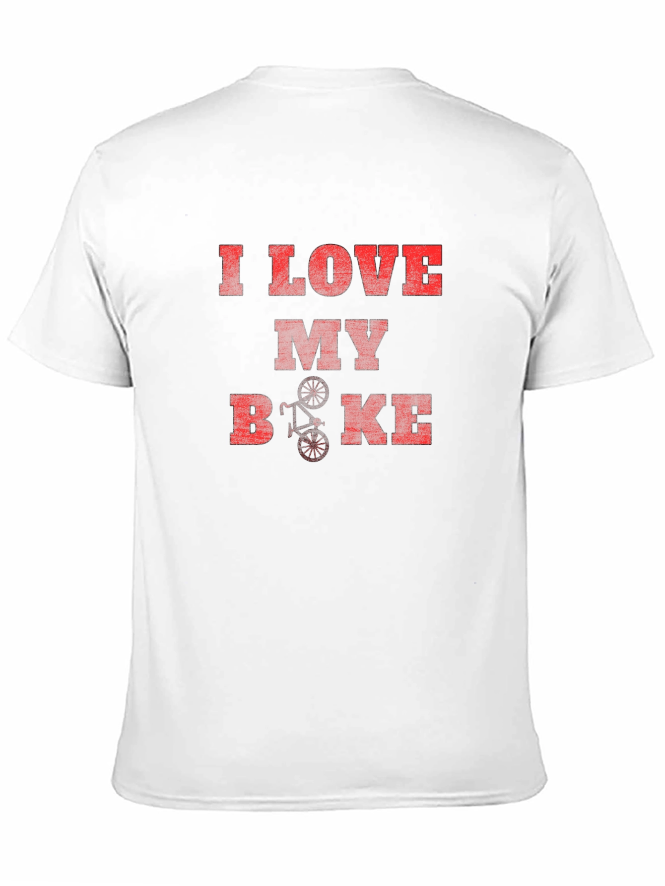 Black I Love My Bike Graphic T-Shirt - Casual Style view 11