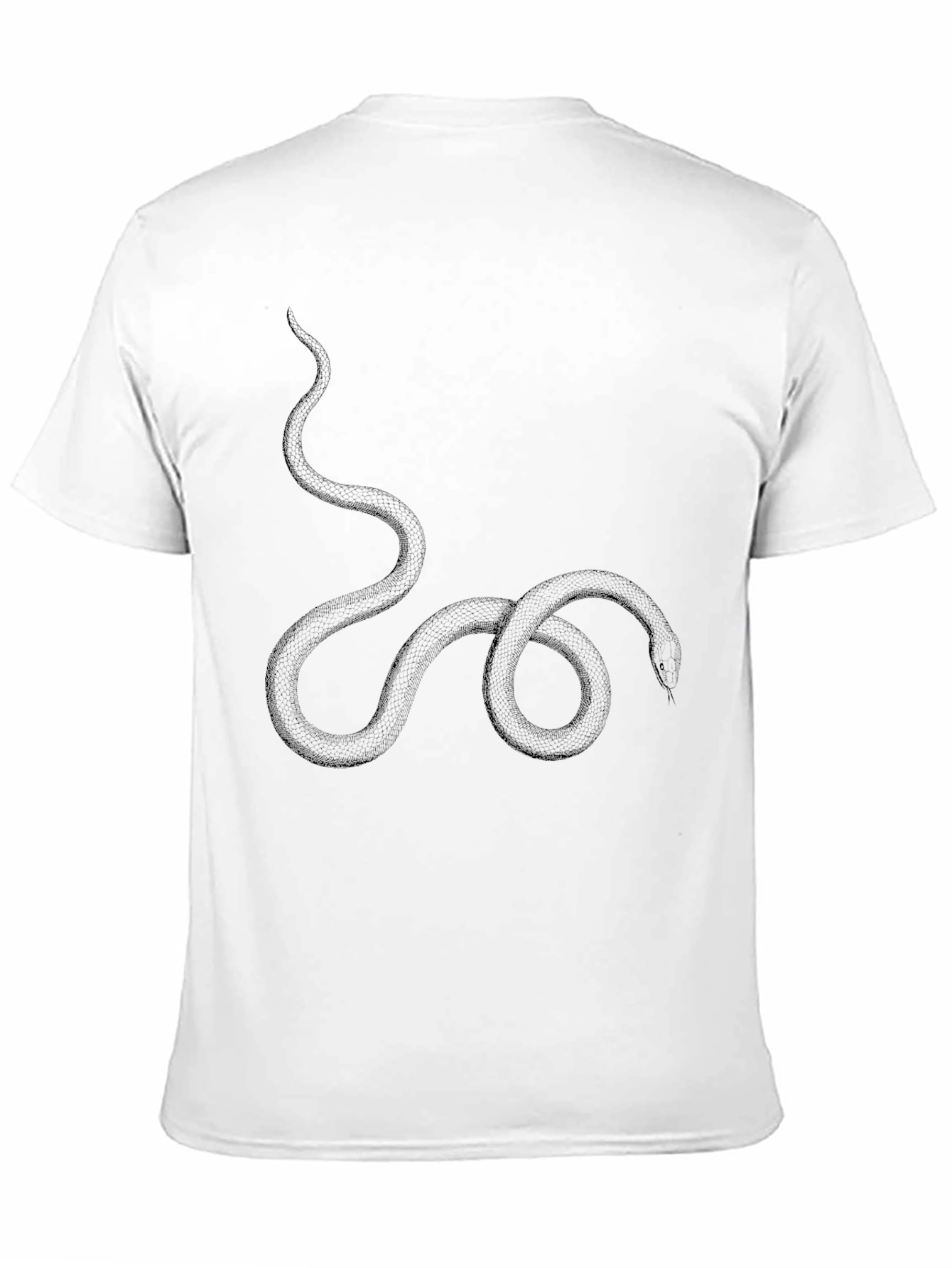 Black Black Snake Graphic Tee - Mens view 11