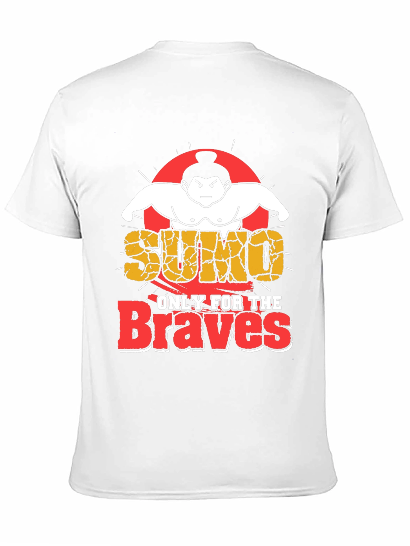 Black Sumo Braves Graphic T-Shirt view 11
