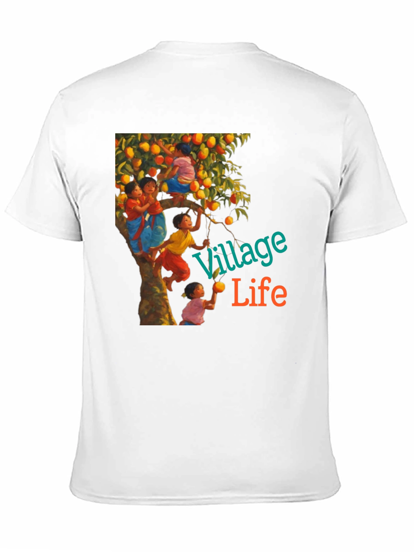Black Village Life Graphic Tee view 11