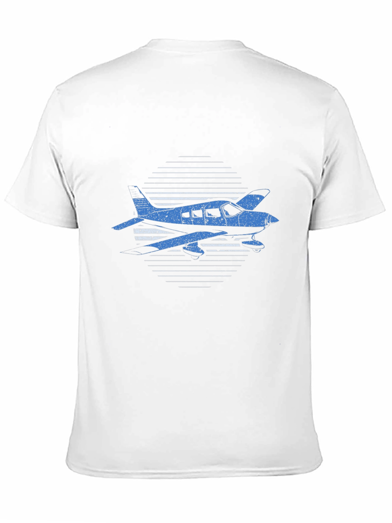 Airplane Graphic Tee - Black Aviation T-Shirt - 11