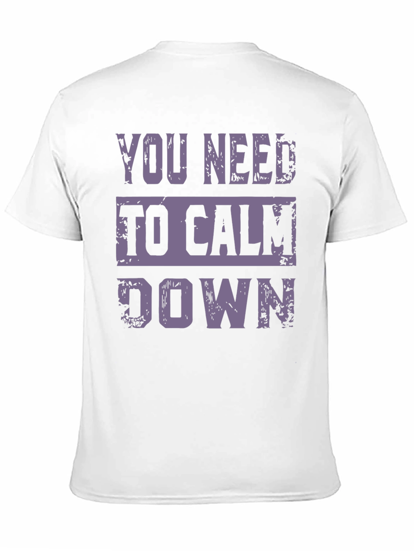Black You Need To Calm Down Novelty Graphic Tee view 11