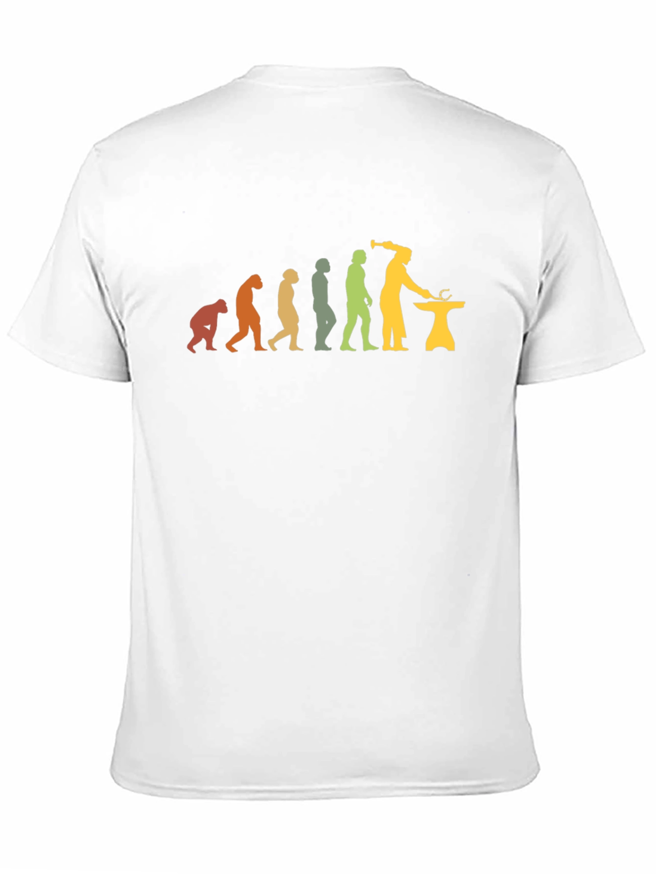 Black Blacksmith Evolution T-Shirt - Forge Your Path view 11