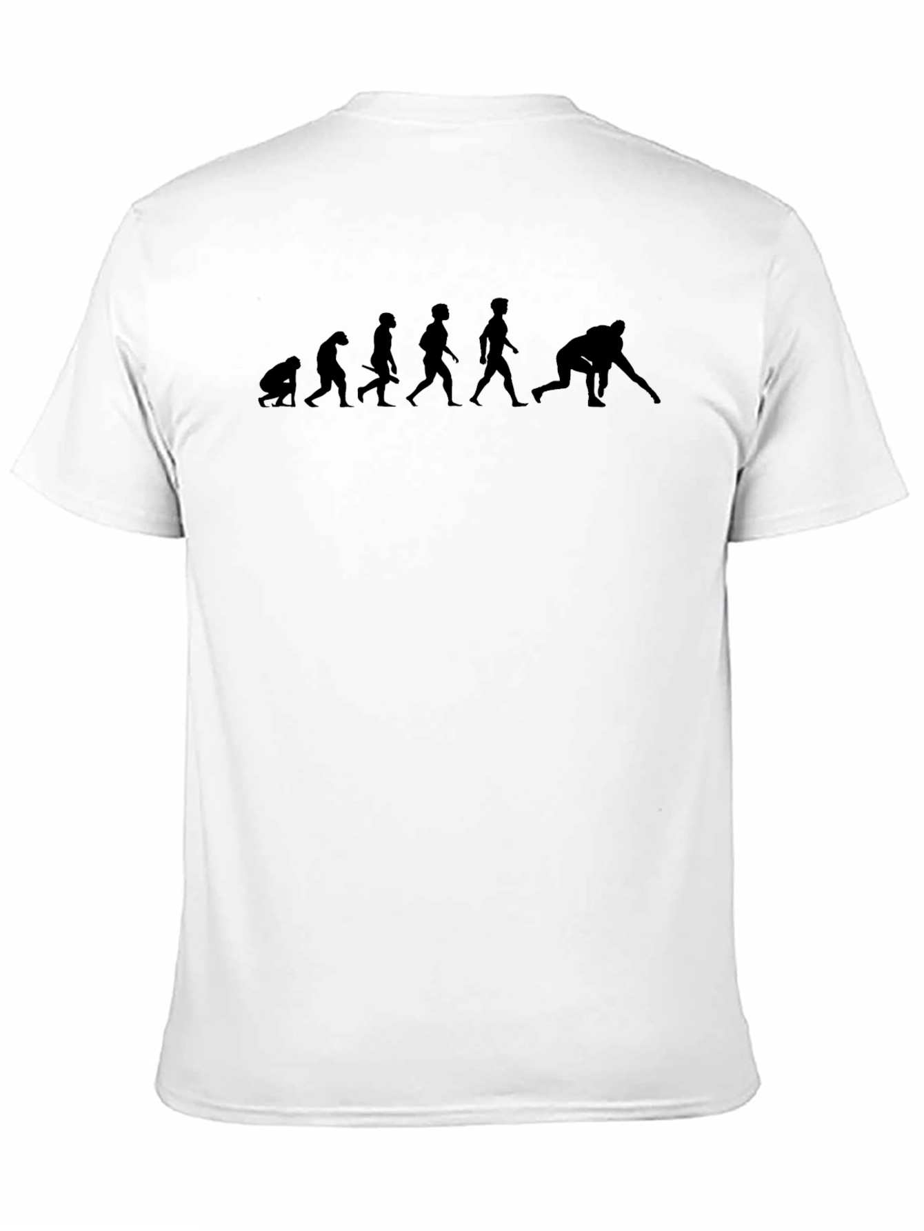 Black Evolution of a Curler Black T-Shirt view 11