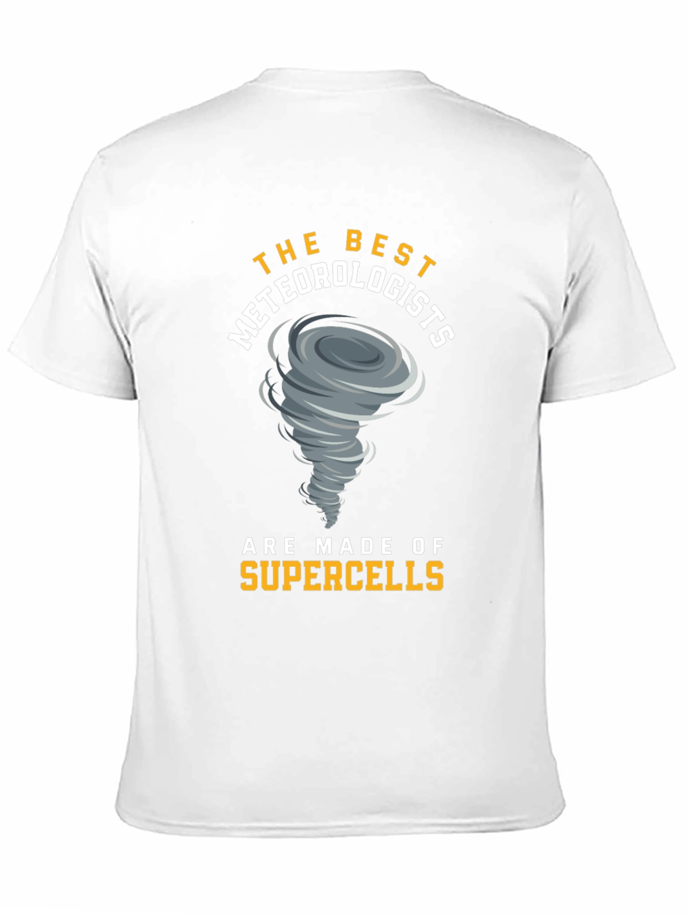Black Meteorologist Supercell T-Shirt view 11