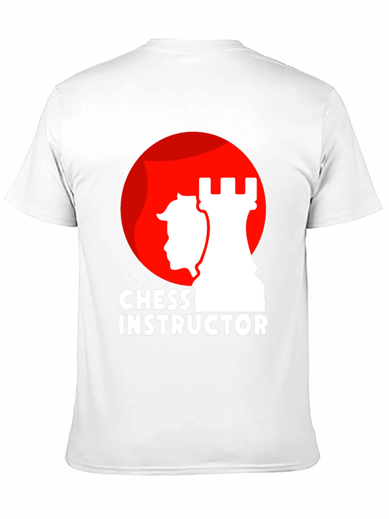 Black Chess Instructor Graphic T-Shirt - Black view 11