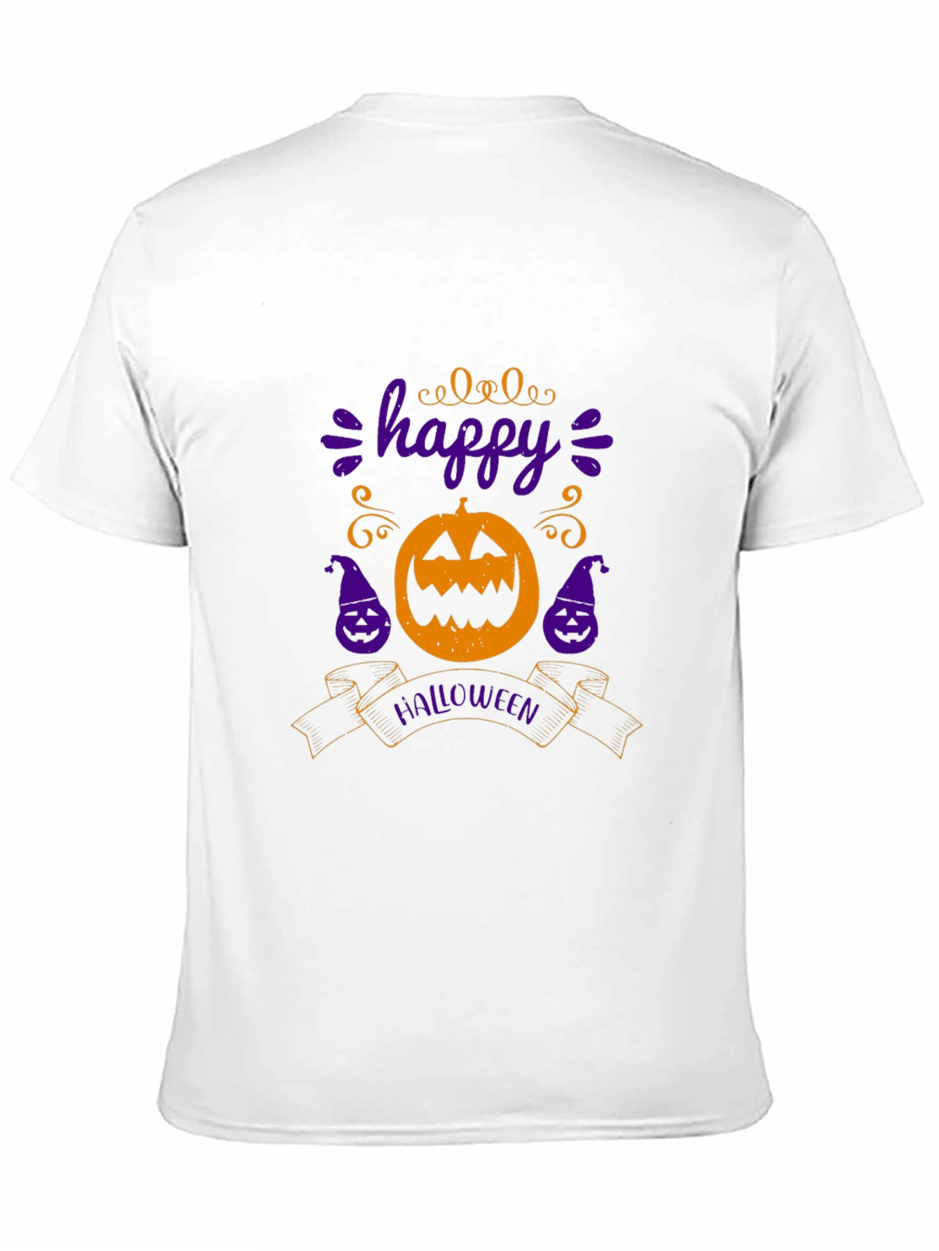 Black Happy Halloween Graphic Tee view 11