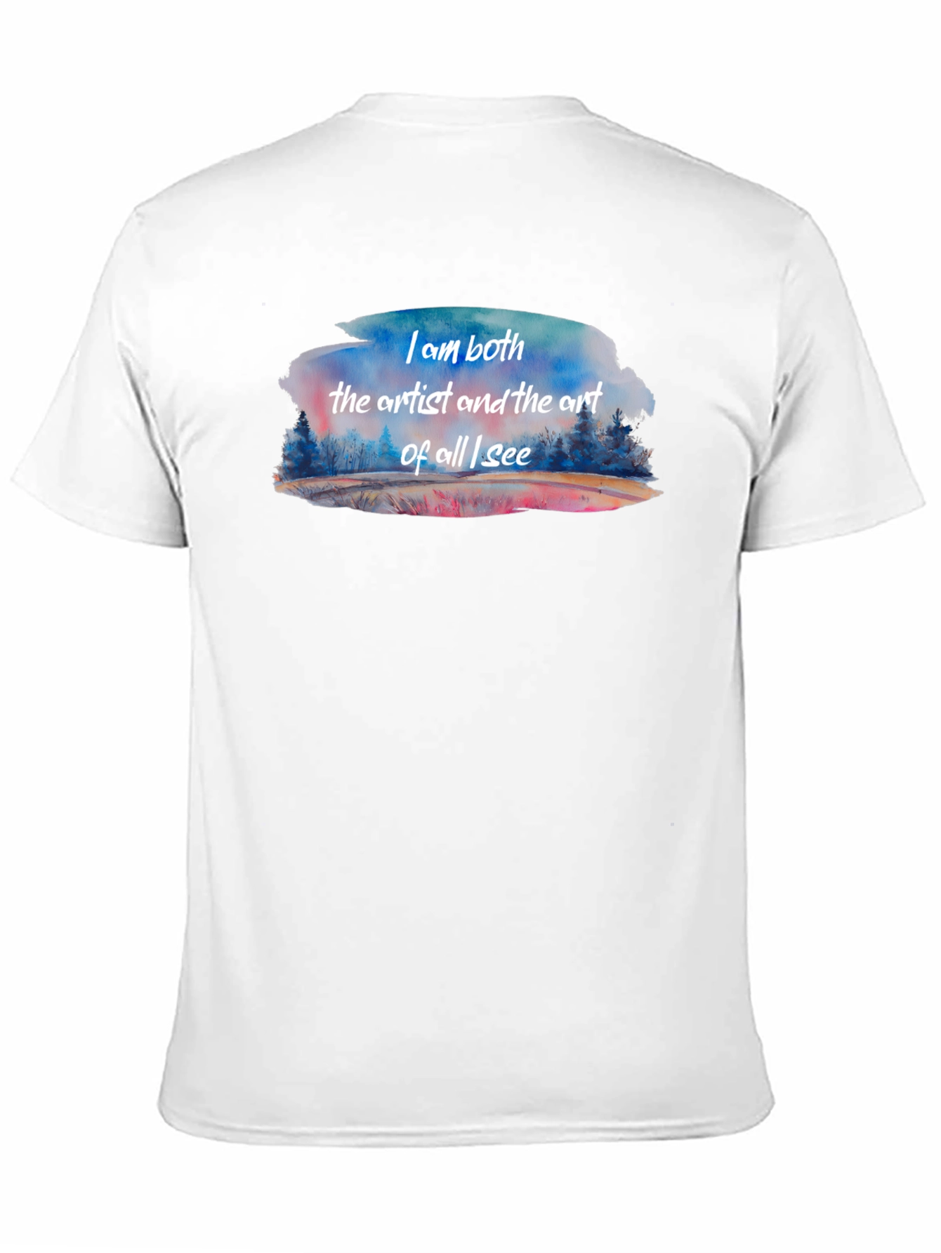 Black Artist's Vision T-Shirt - Art of All I See view 11