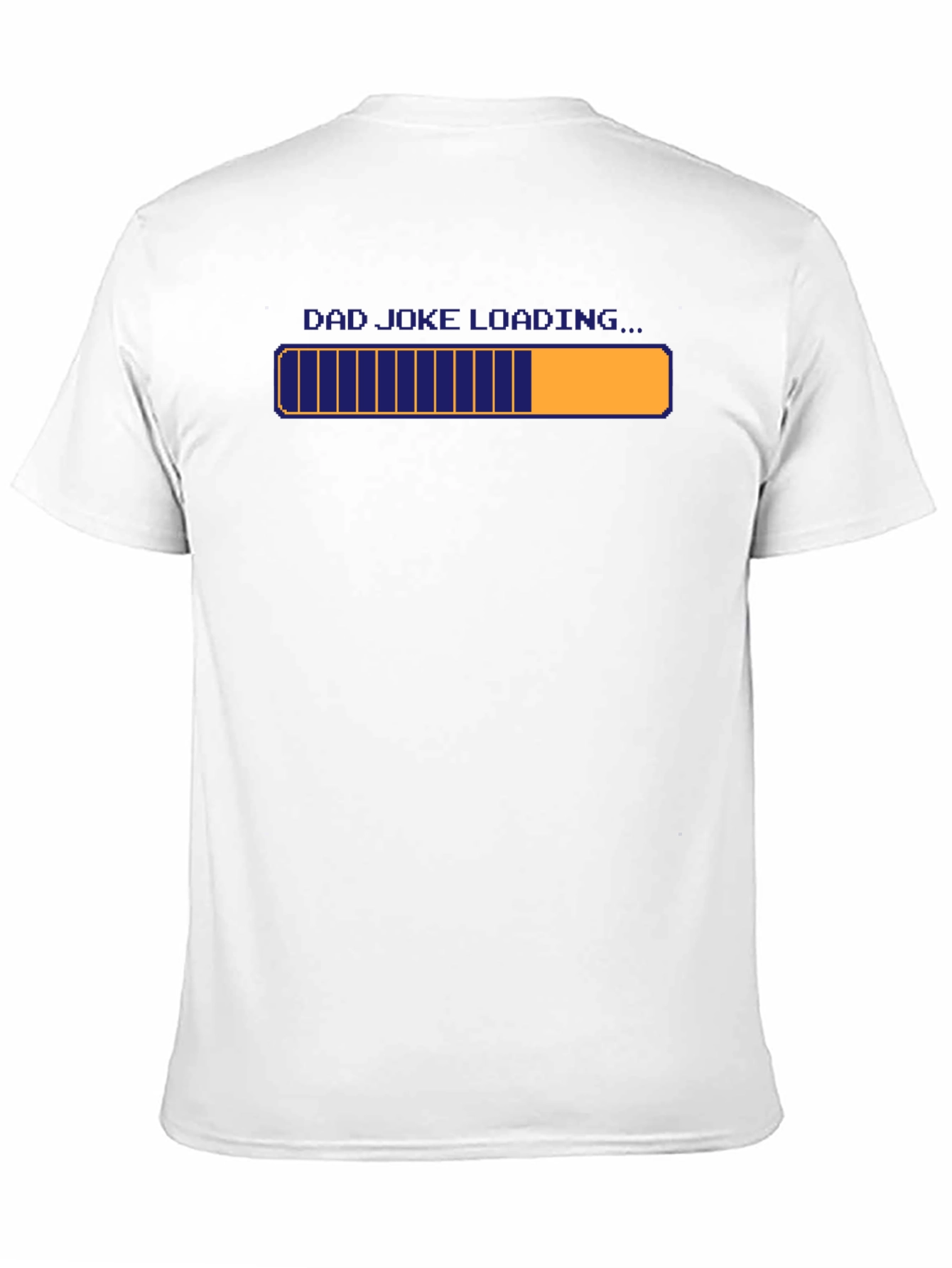 Black Dad Joke Loading T-Shirt - Humorous Graphic Tee view 11